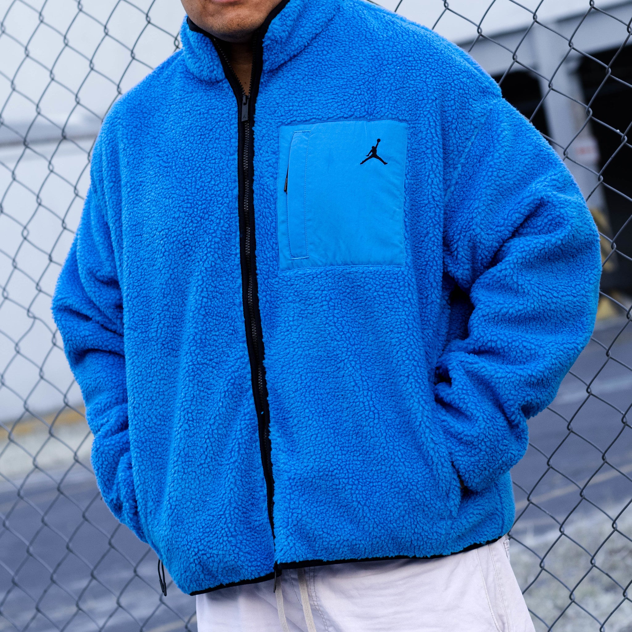 JORDAN JACKET MOUNTAINSIDE PHOTO BLUE