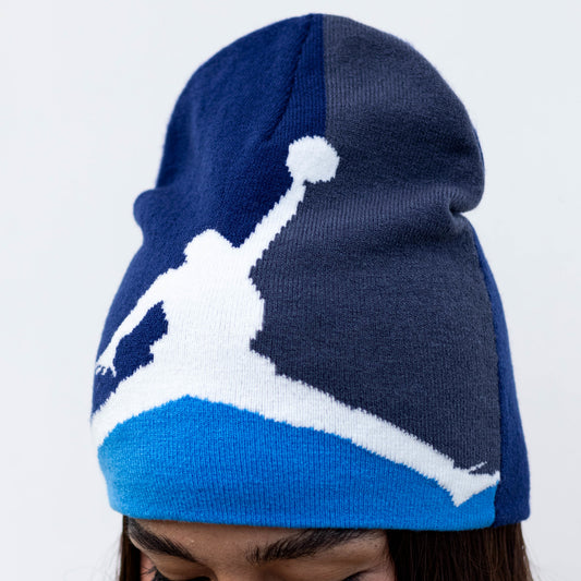 JORDAN PEAK BEANIE BROOKLYN BLUE VOID
