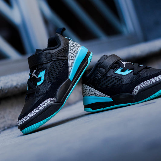 JORDAN SPIZIKE LOW BLACK GAMMA BLUE PS