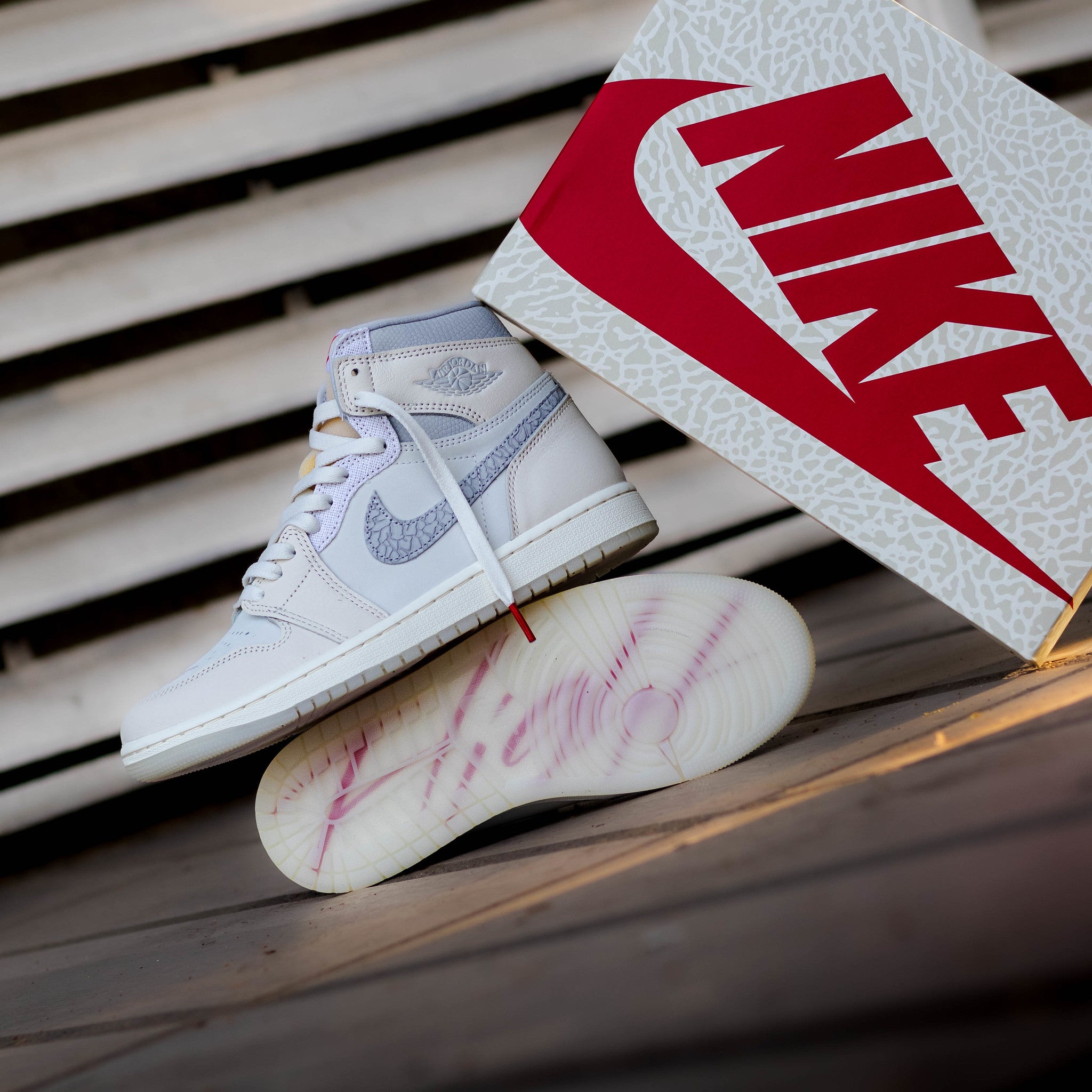 AIR JORDAN 1 HIGH ELEPHANT SWOOSH