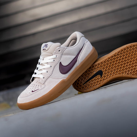 NIKE SB FORCE 58 BURGUNDY CREAM