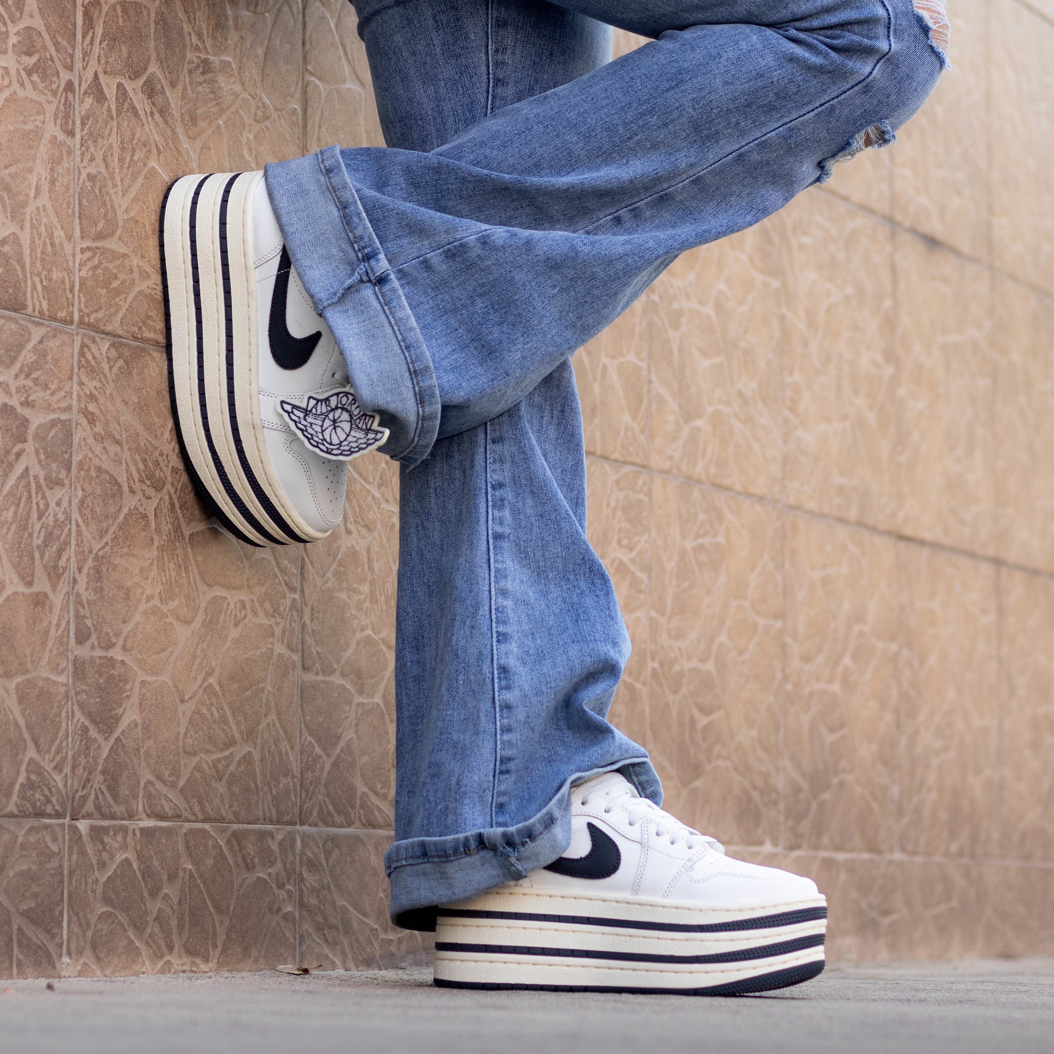 AIR JORDAN 1 LOW  TRIPLE STACK COCONUT MILK W