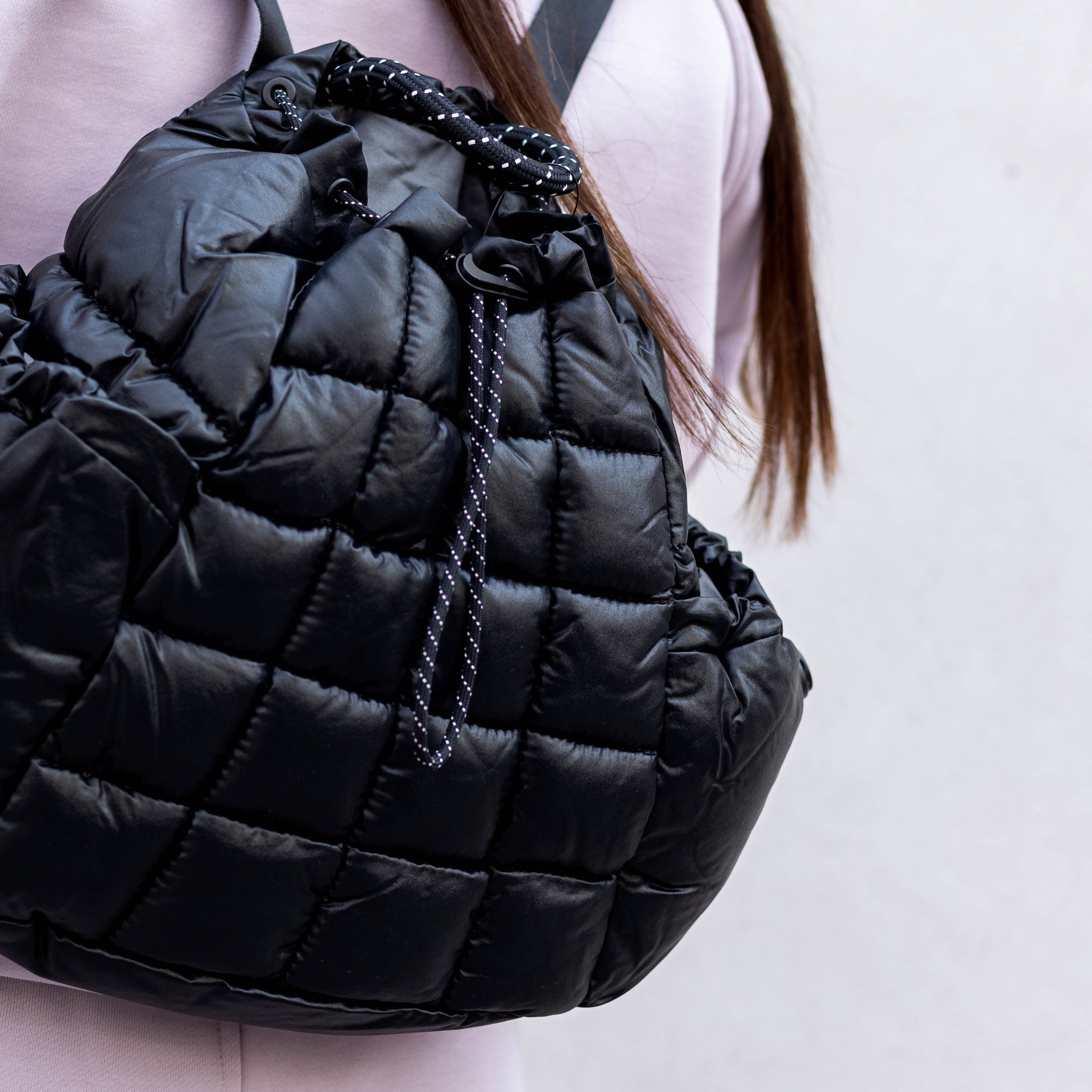 NIKE BACKPACK MINI PUFFLE BLACK