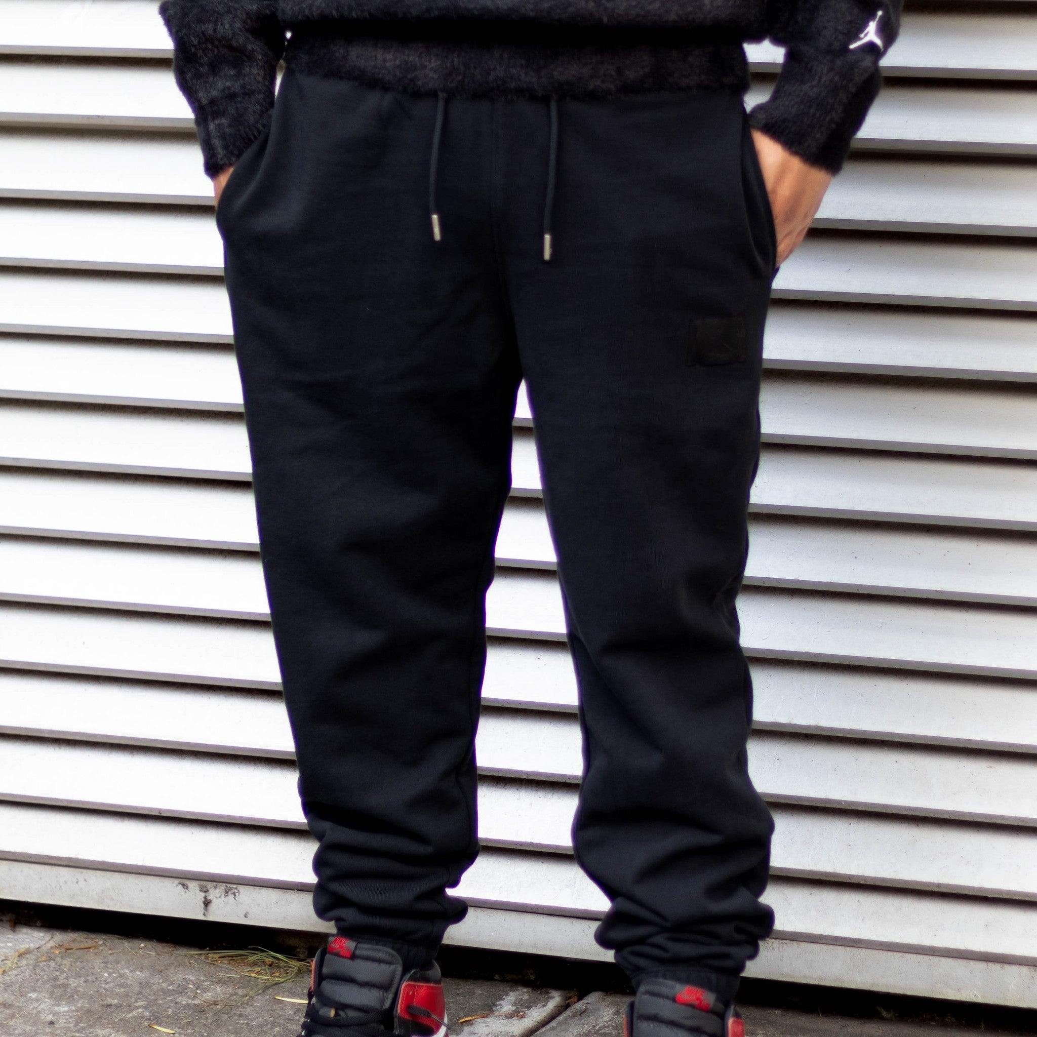 JORDAN FLEECE PANTS BOX TAG BLACK