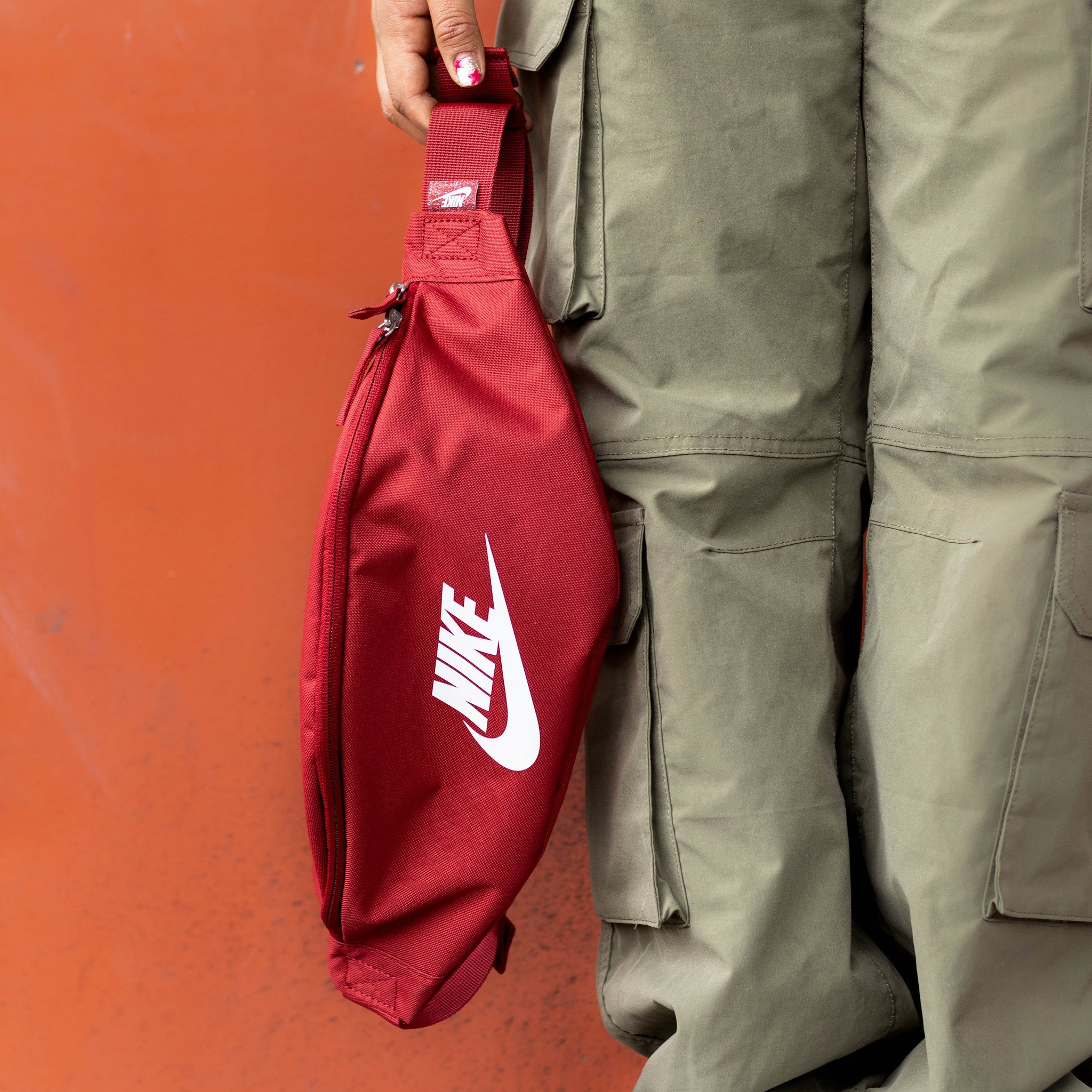 NIKE WAIST HERITAGE TEAM CRIMSON 3L