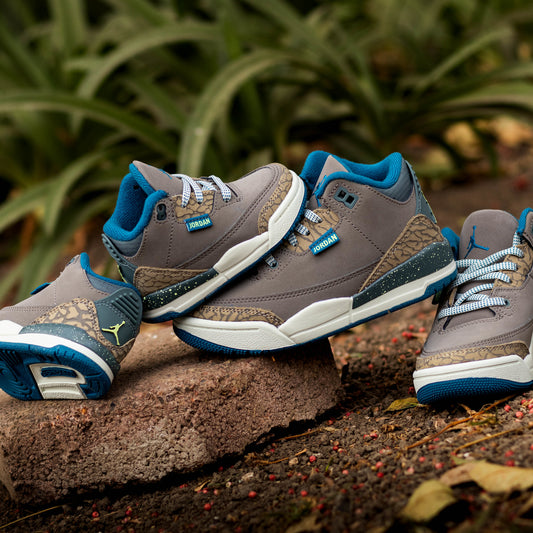 AIR JORDAN 3 OLIVE GREY PS