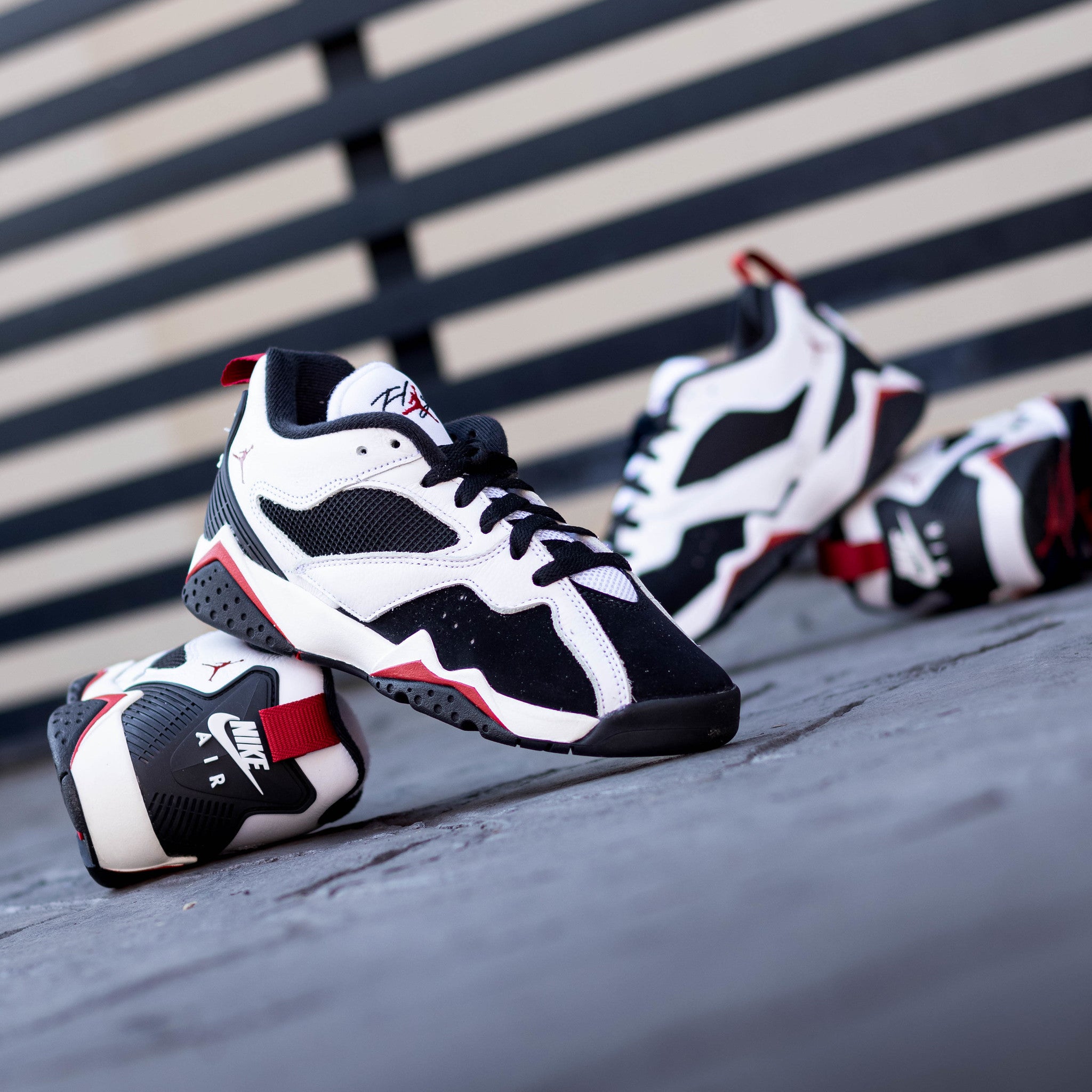JORDAN MVP 92 WHITE GYM RED