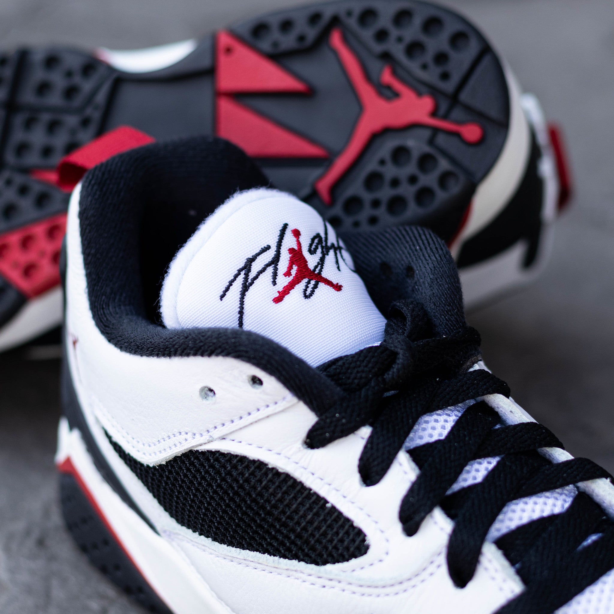 JORDAN MVP 92 WHITE GYM RED