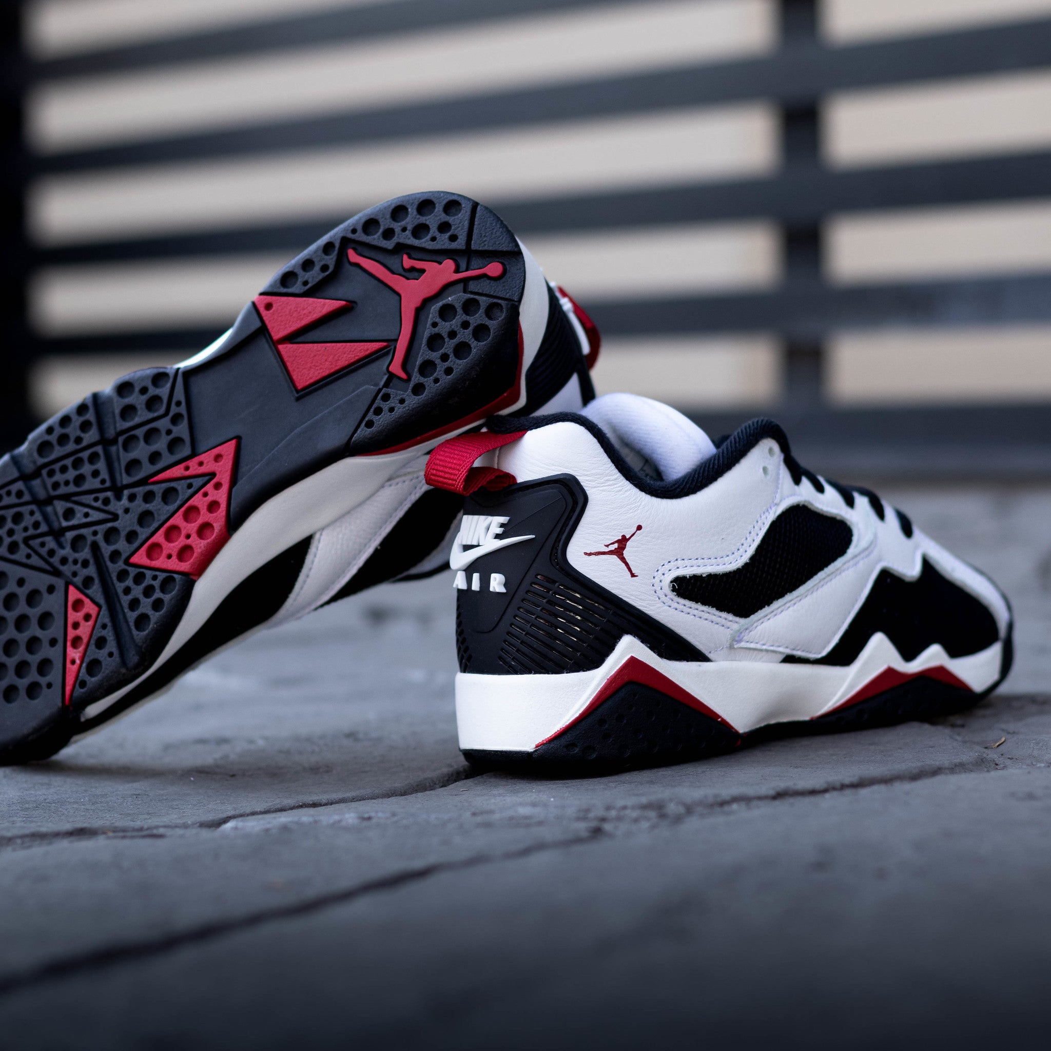 JORDAN MVP 92 WHITE GYM RED