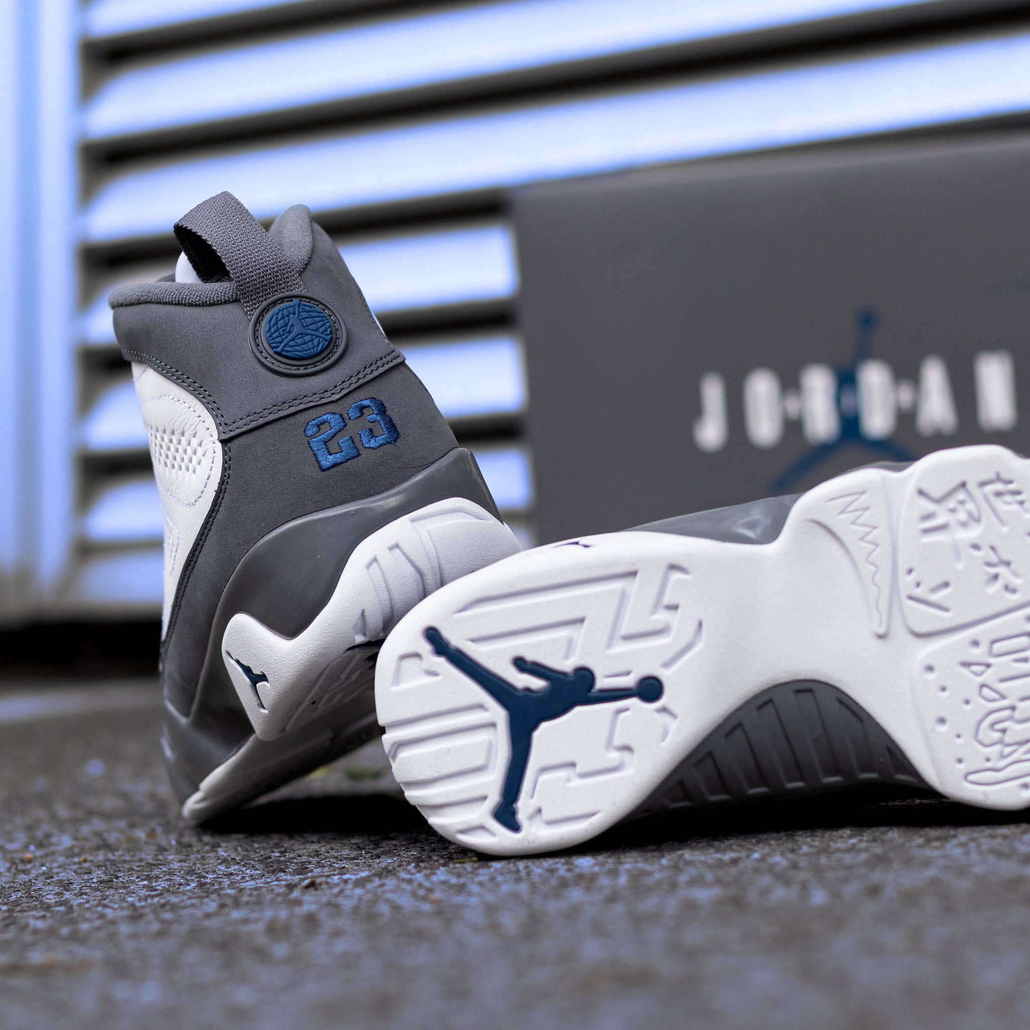 AIR JORDAN 9 FLINT GREY