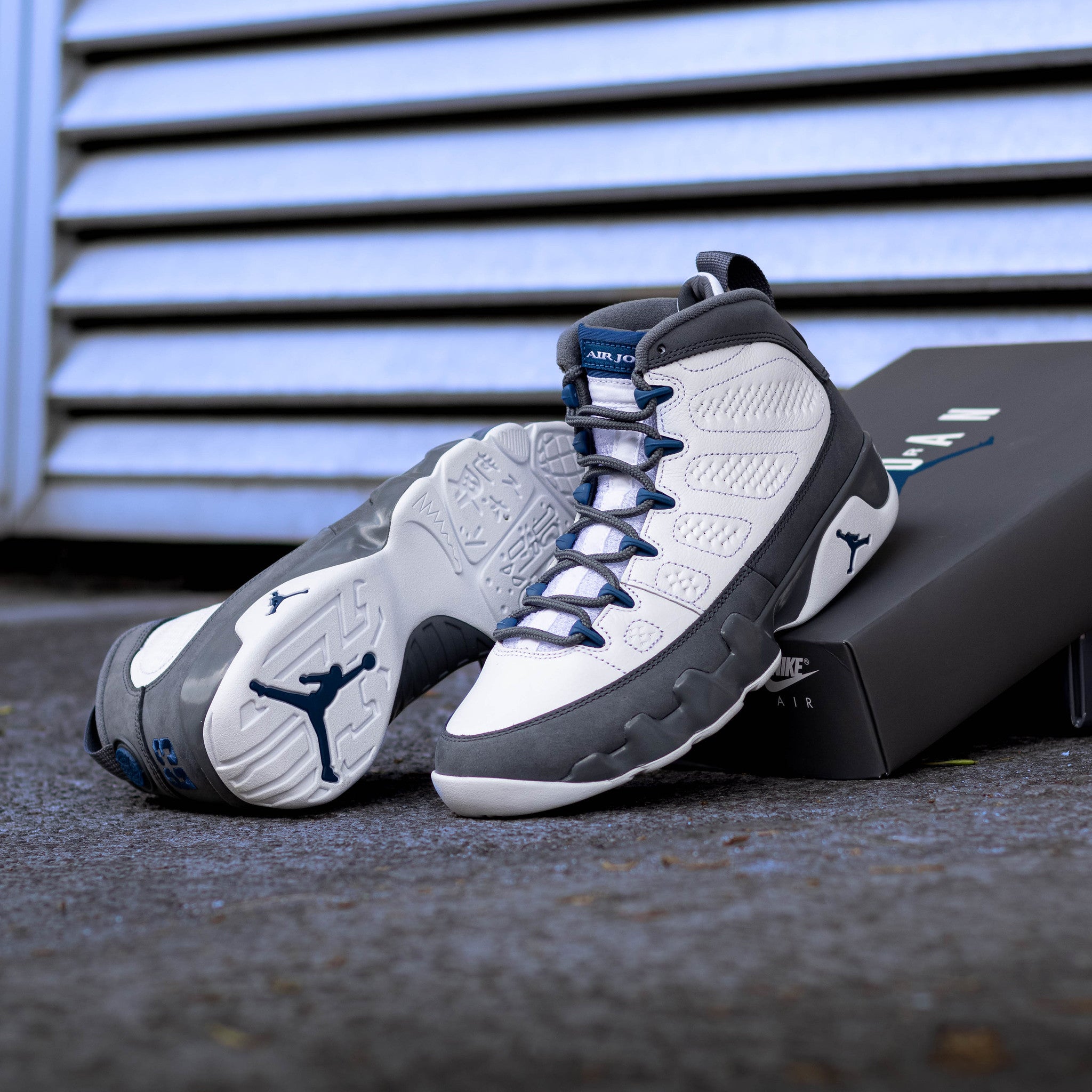 AIR JORDAN 9 FLINT GREY