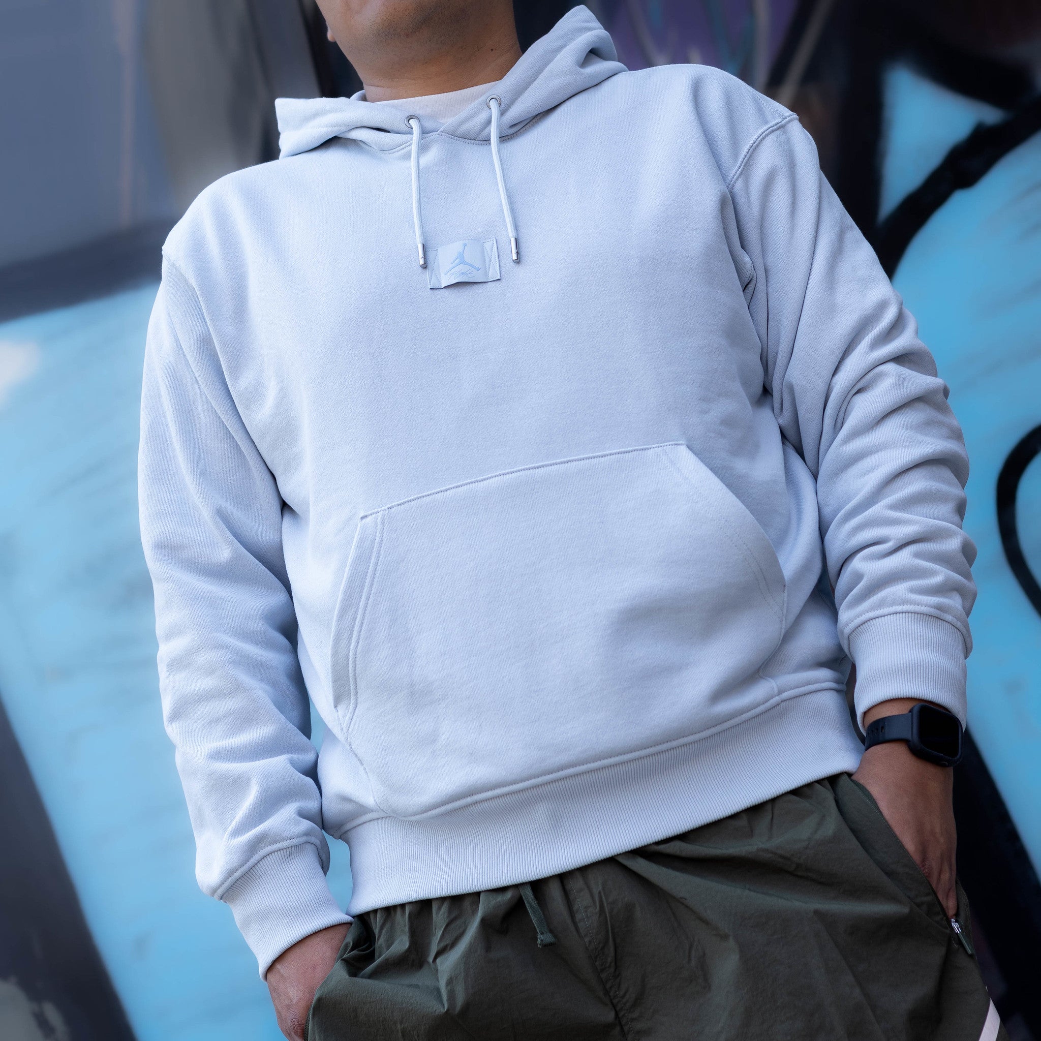 JORDAN HOODIE FLEECE PSYCHIC BLUE