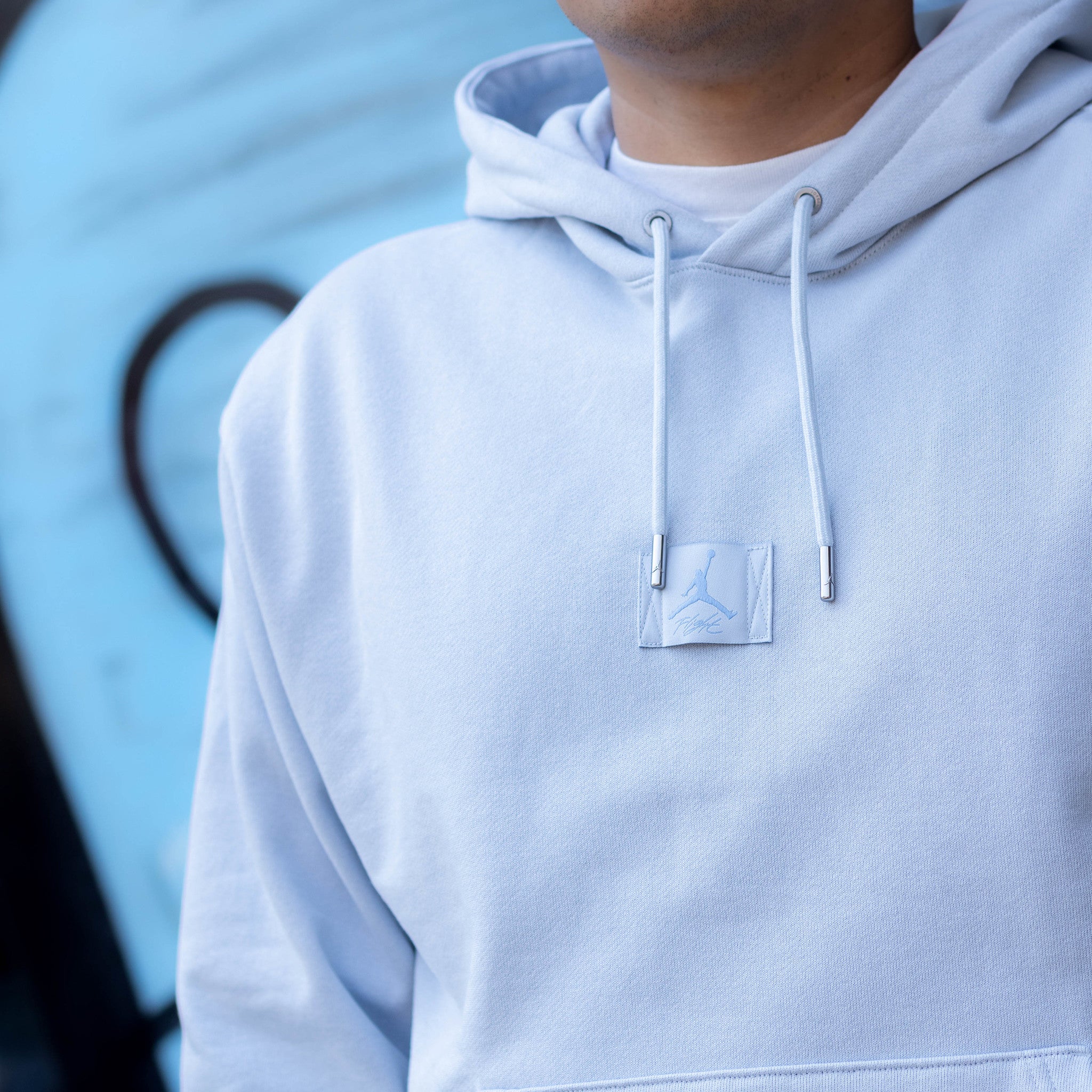 JORDAN HOODIE FLEECE PSYCHIC BLUE