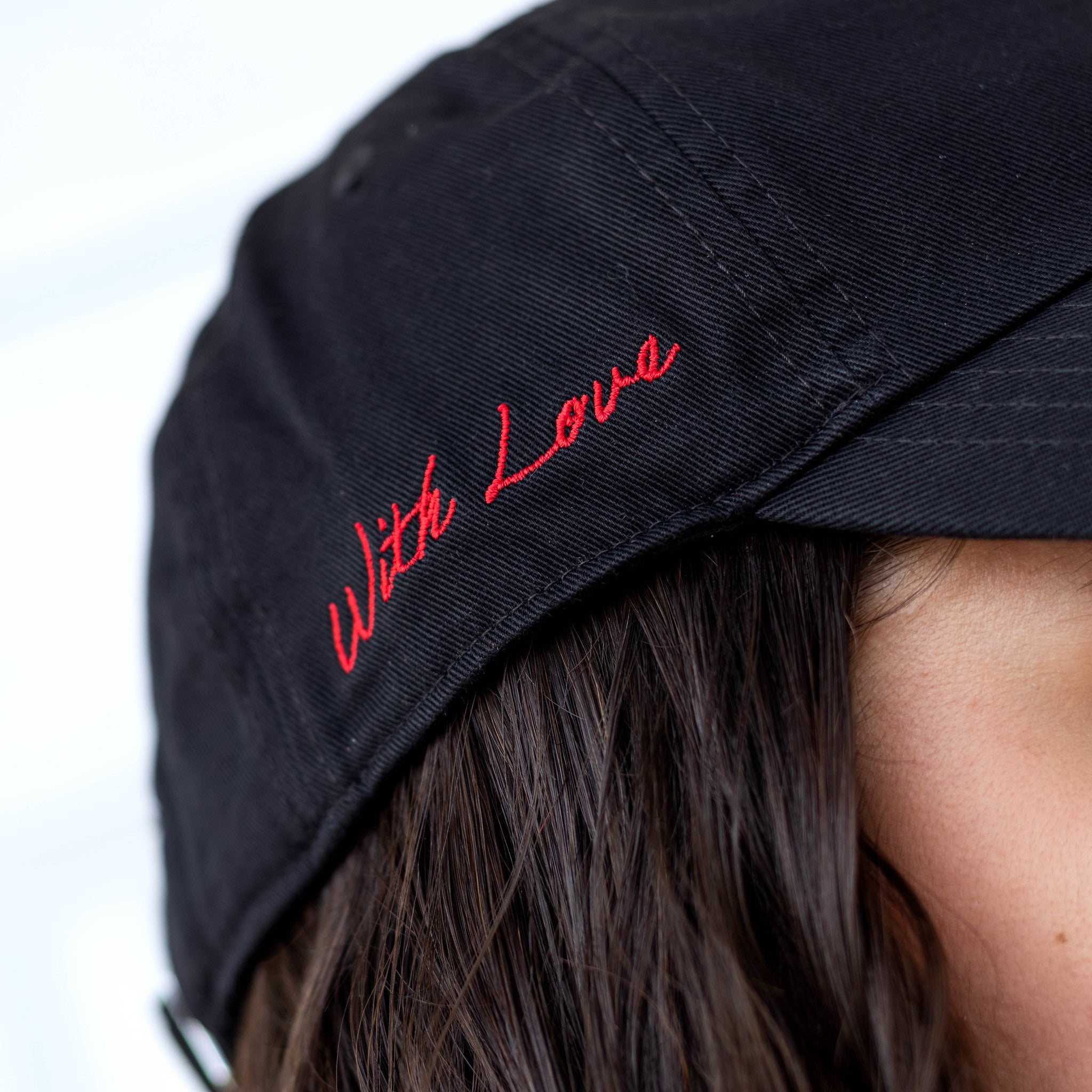 JORDAN CAP BLACK CLUB UNSTRUCTURED KISS