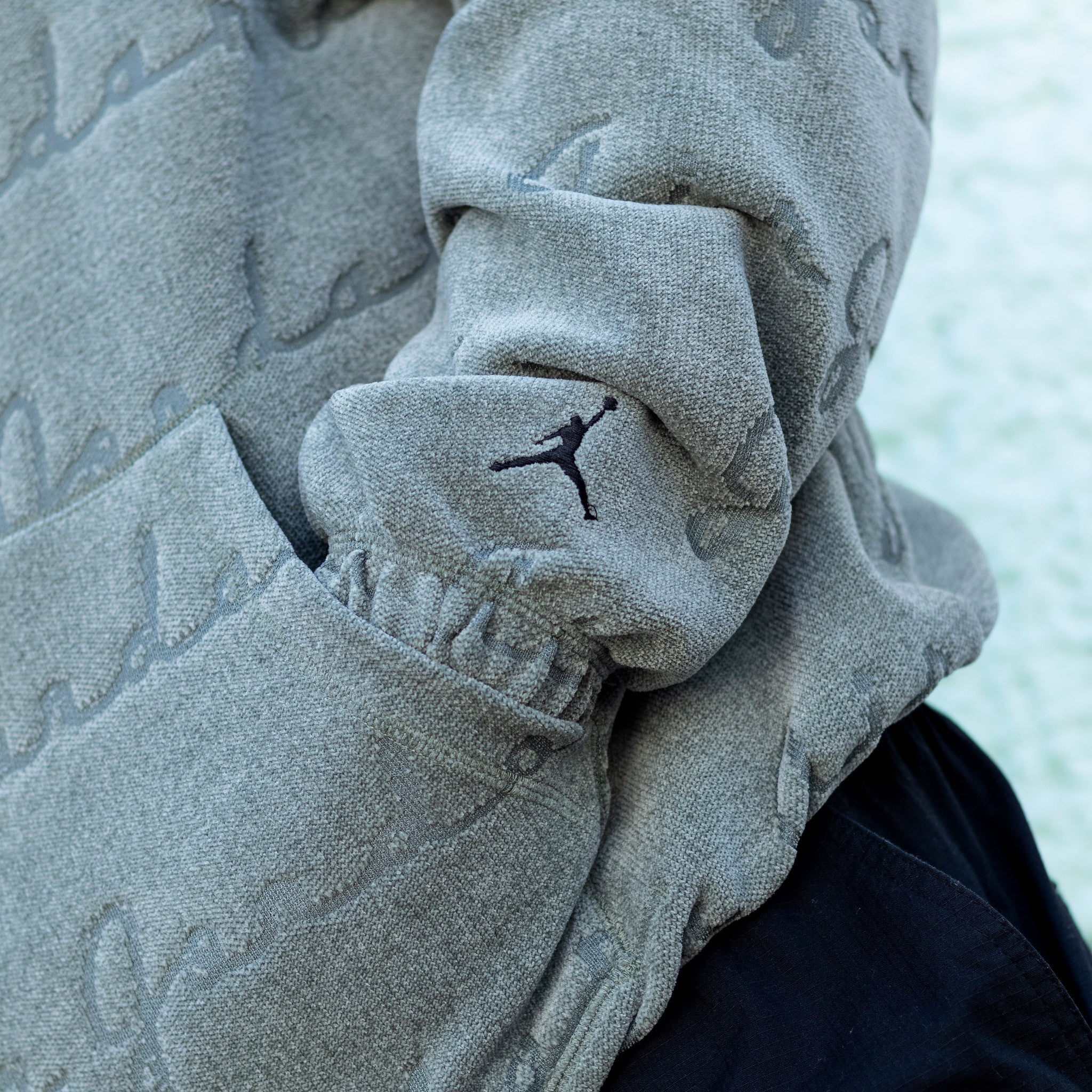 JORDAN JACQUARD PULLOVER HOODIE LETTERS LINCHEN
