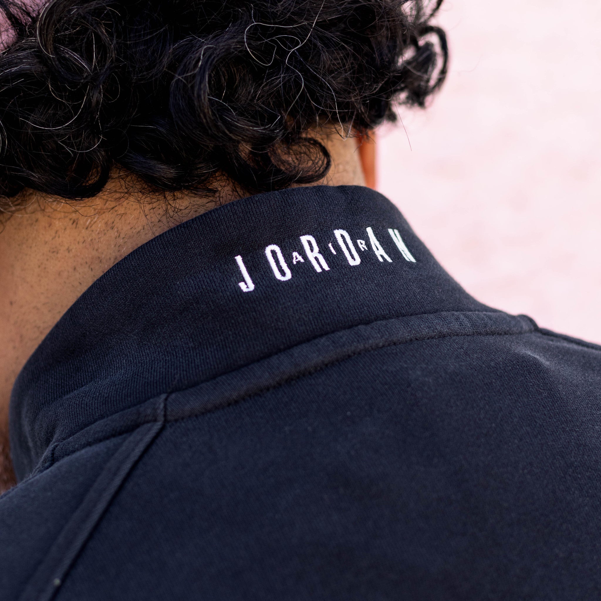 JORDAN PULLOVER ZIP QUARTER NIKE JORDAN BLACK