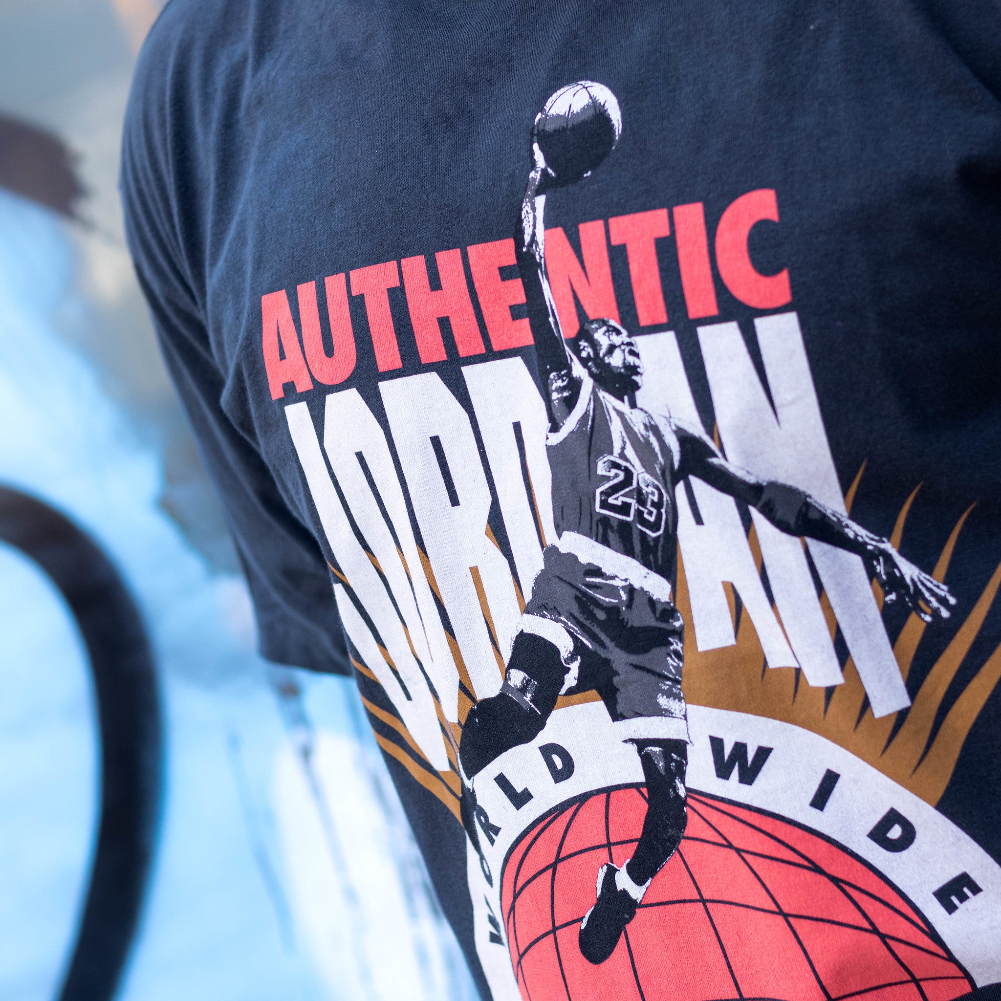 JORDAN TEE AUTHENTIC OFF NOIR INFRA