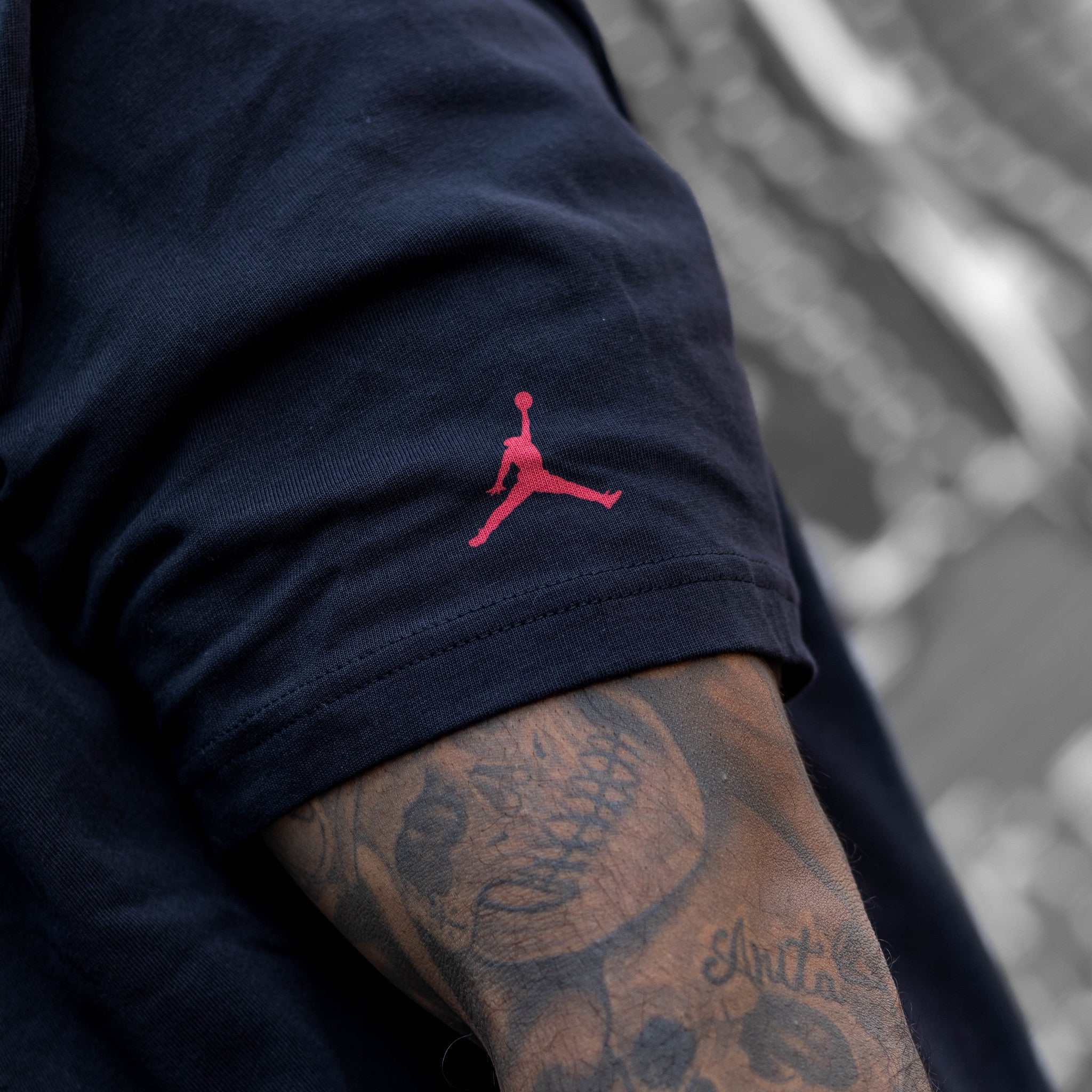 JORDAN TEE FLIGHT CHICAGO BULLS BLACK