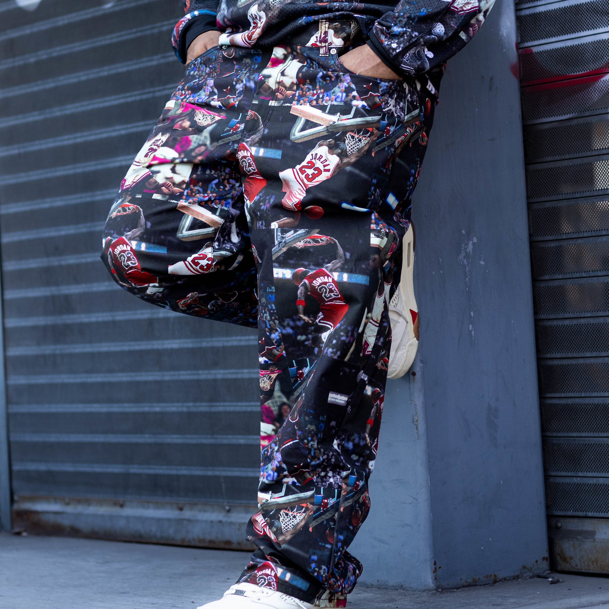 JORDAN WOVEN PANT PRINT PHOTOS