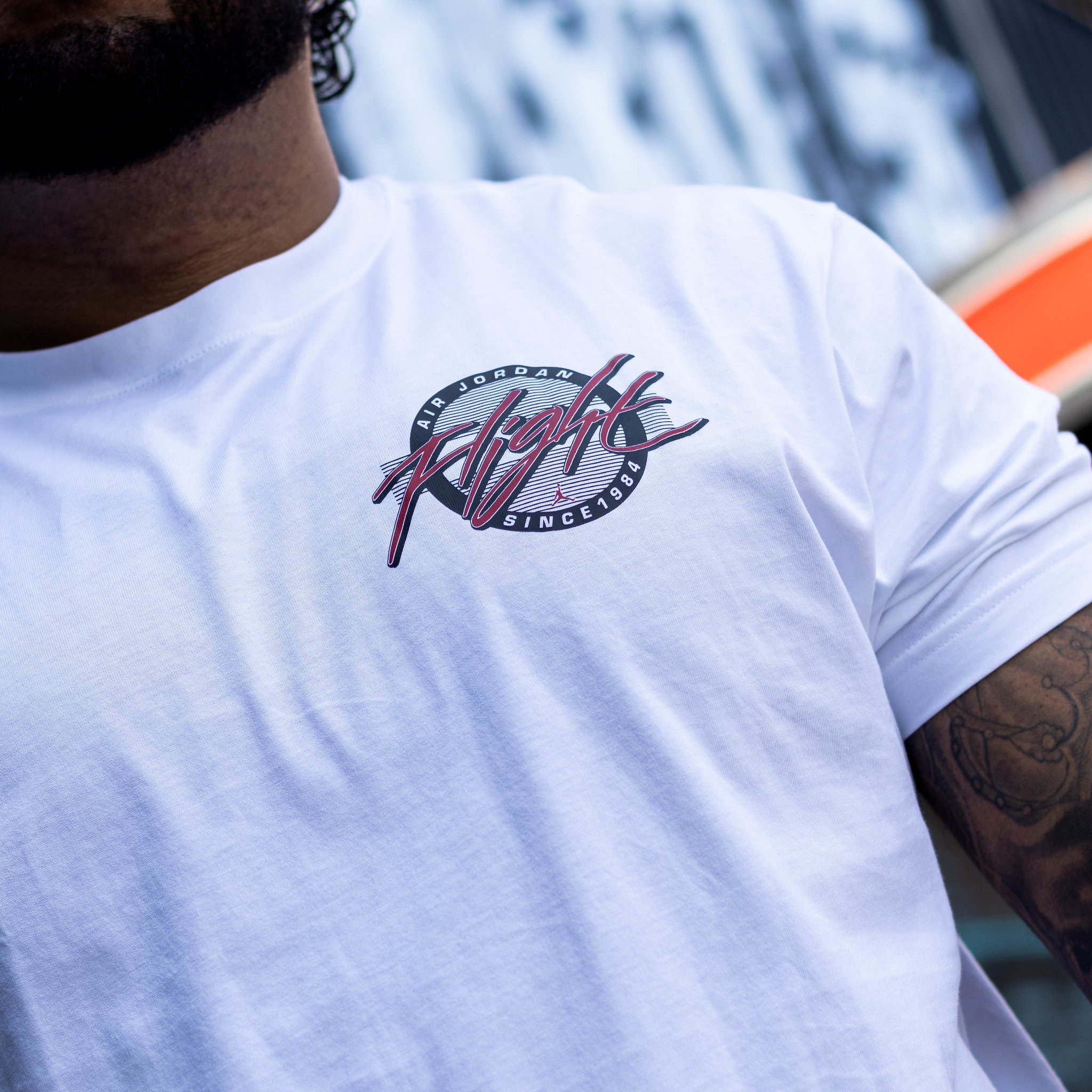 JORDAN TEE TAGGED WHITE