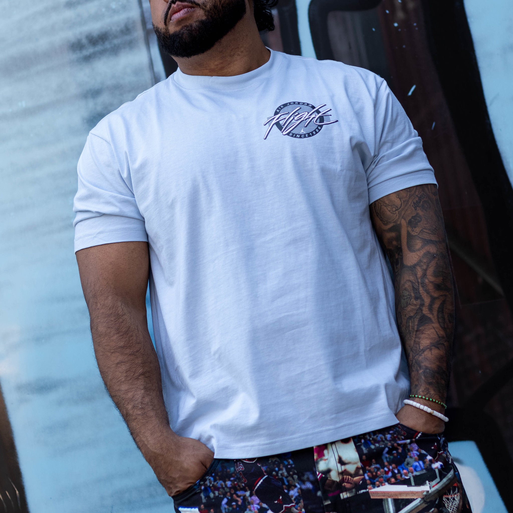 JORDAN TEE TAGGED AURA