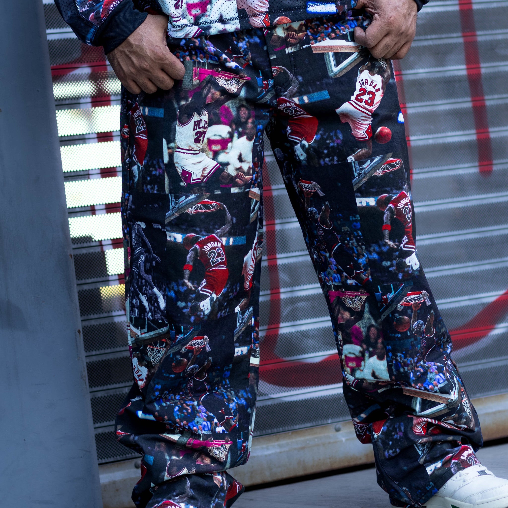 JORDAN WOVEN PANT PRINT PHOTOS