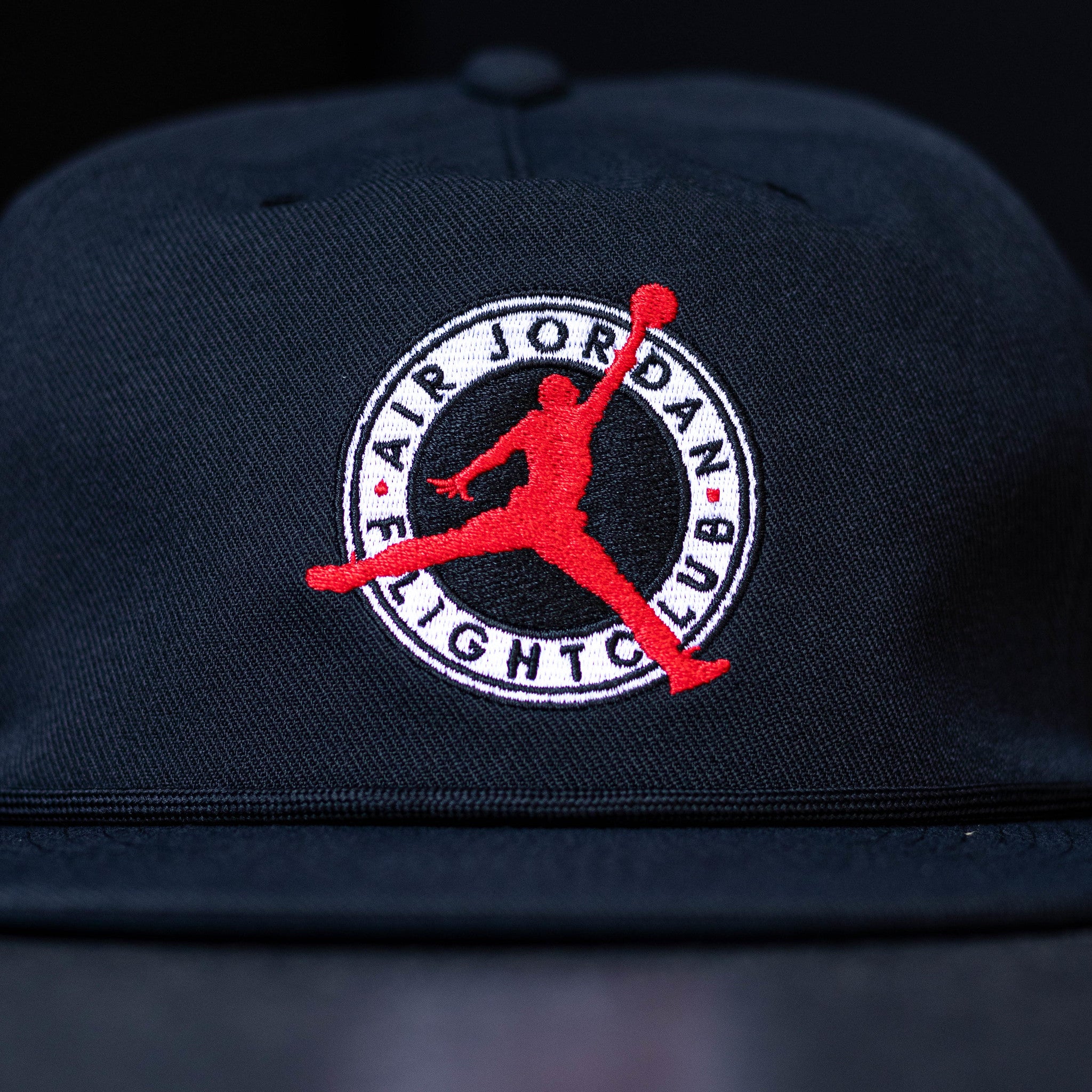 JORDAN CAP UNSTRUCURED FLA FLIGHT CLUB BLACK