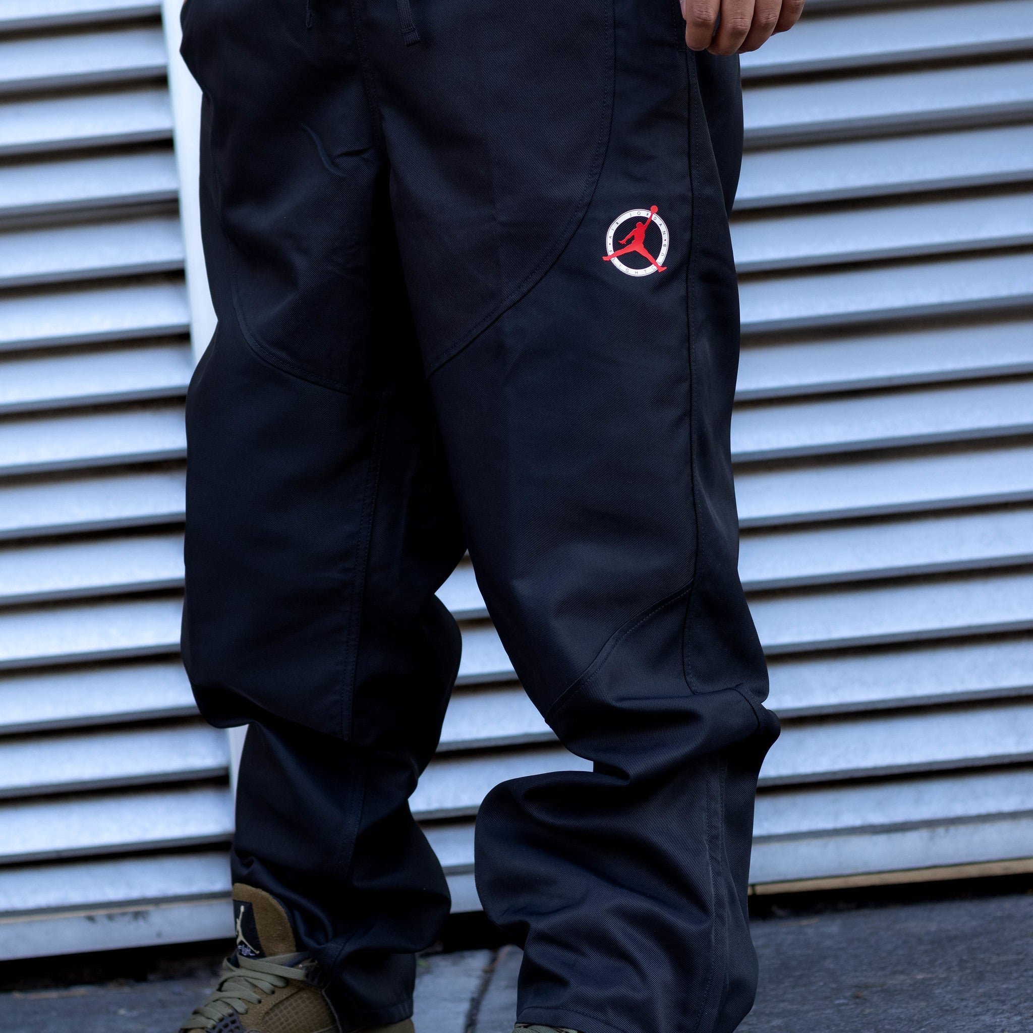 JORDAN FLIGHT CLUB TWILL PANT BLACK