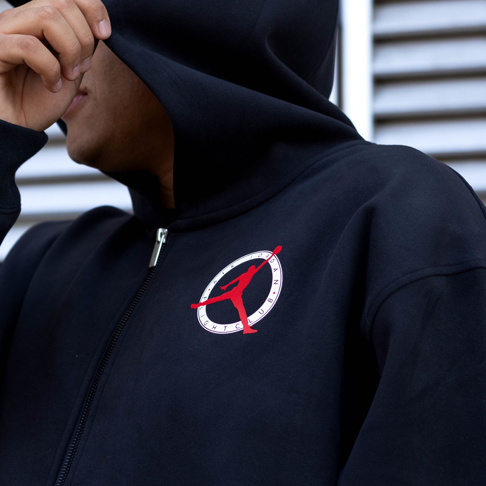JORDAN FLIGHT CLUB JACKET BLACK
