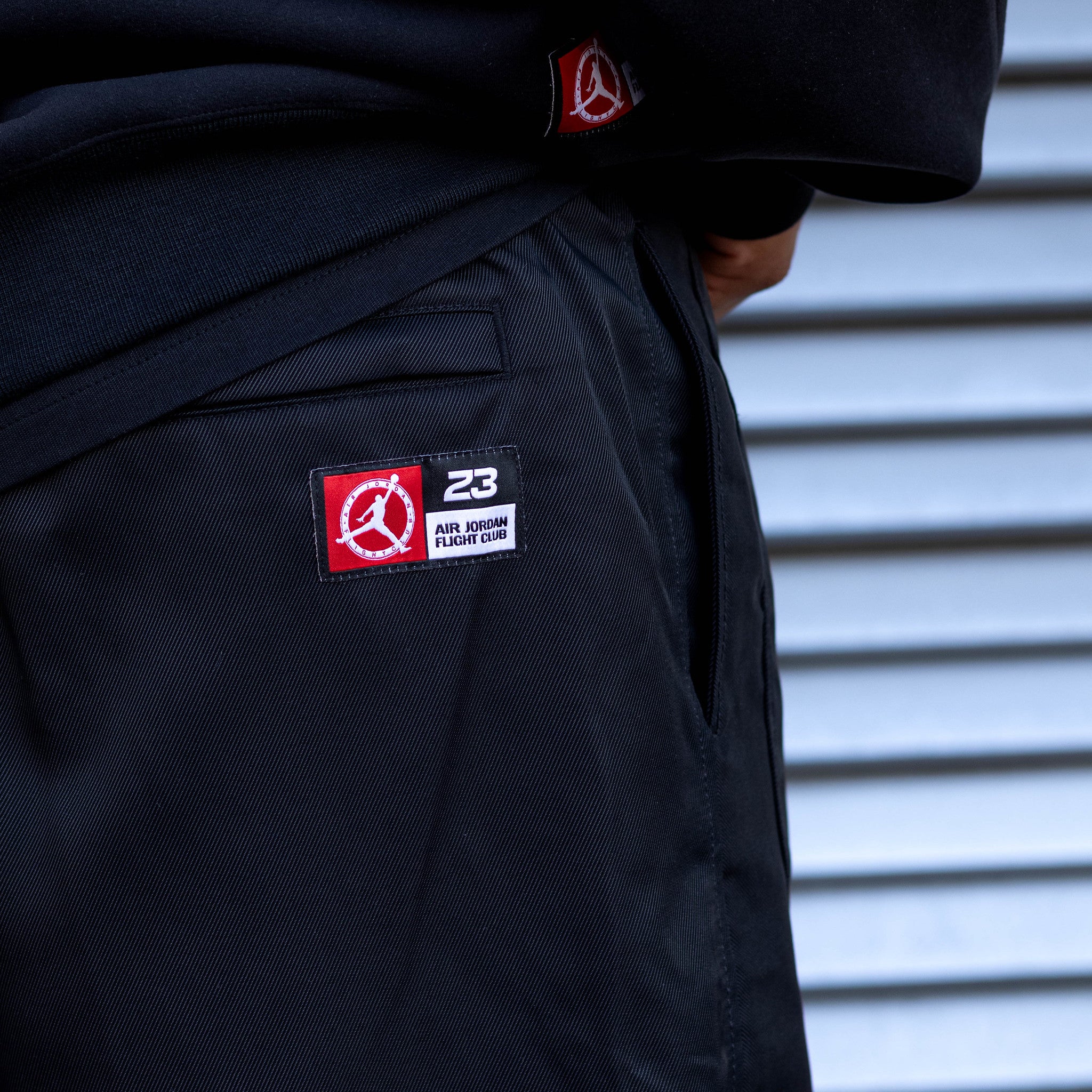 JORDAN FLIGHT CLUB TWILL PANT BLACK