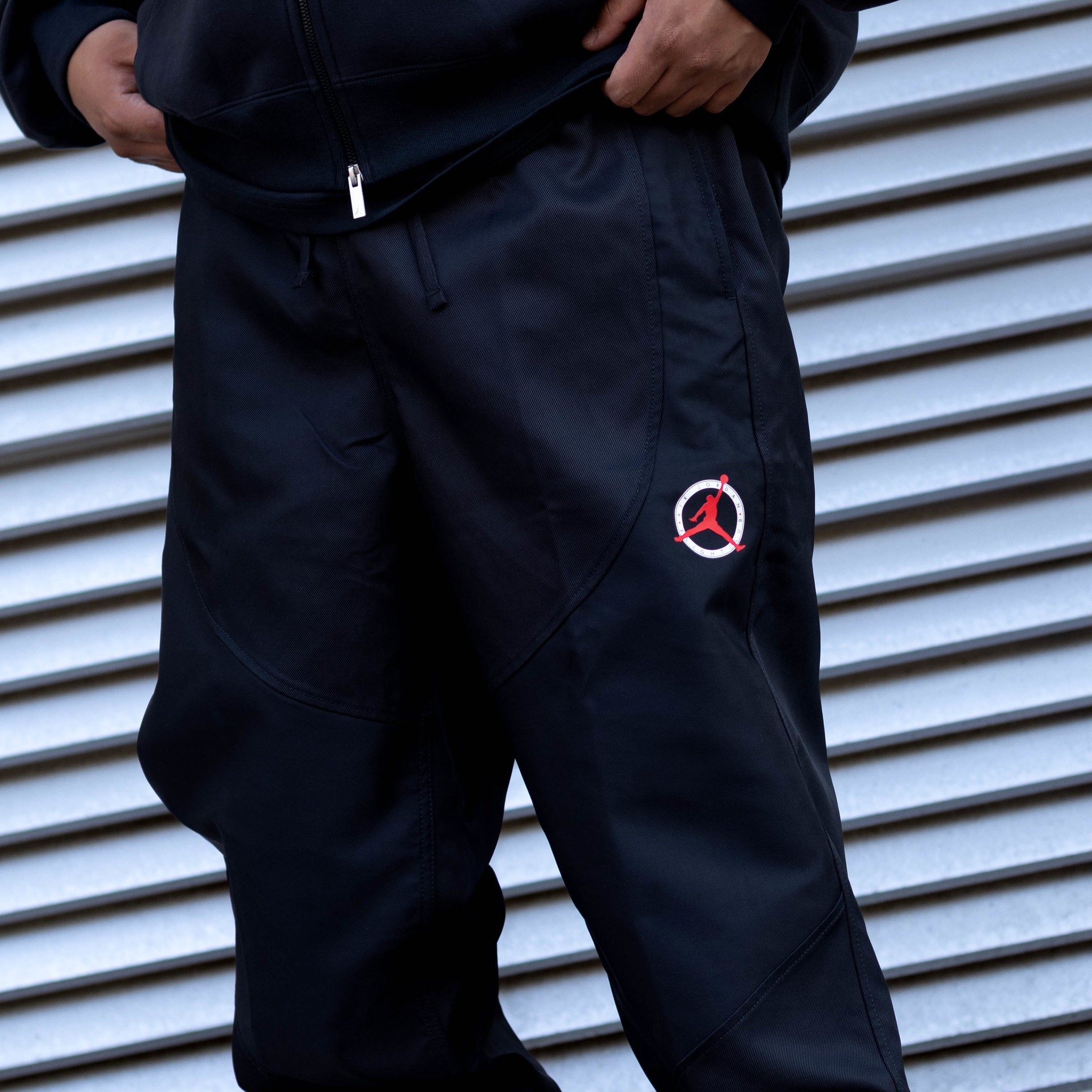 JORDAN FLIGHT CLUB TWILL PANT BLACK