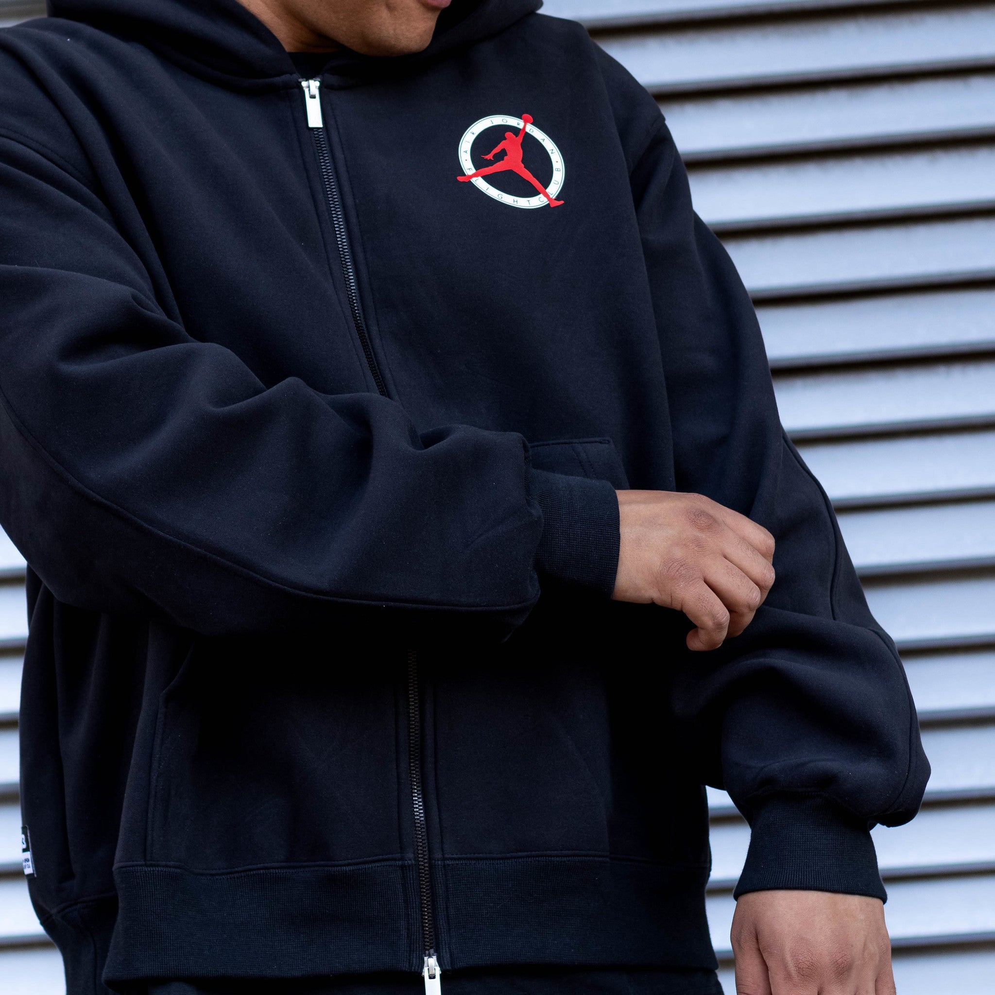 JORDAN FLIGHT CLUB JACKET BLACK