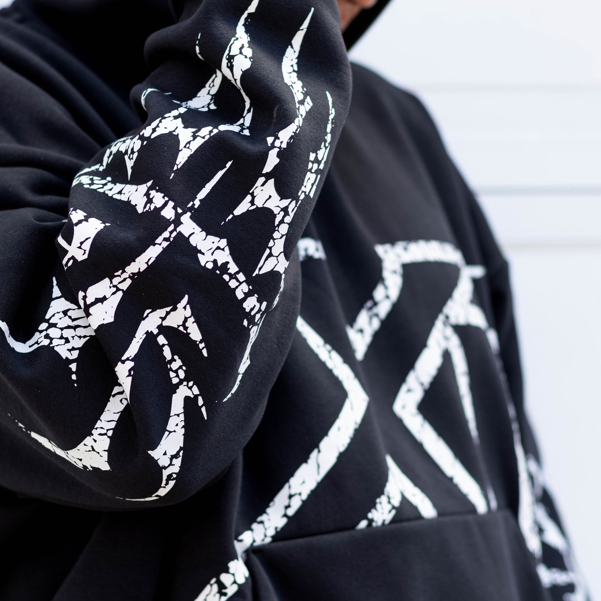 NIKE HOODIE GREY BLACK XII