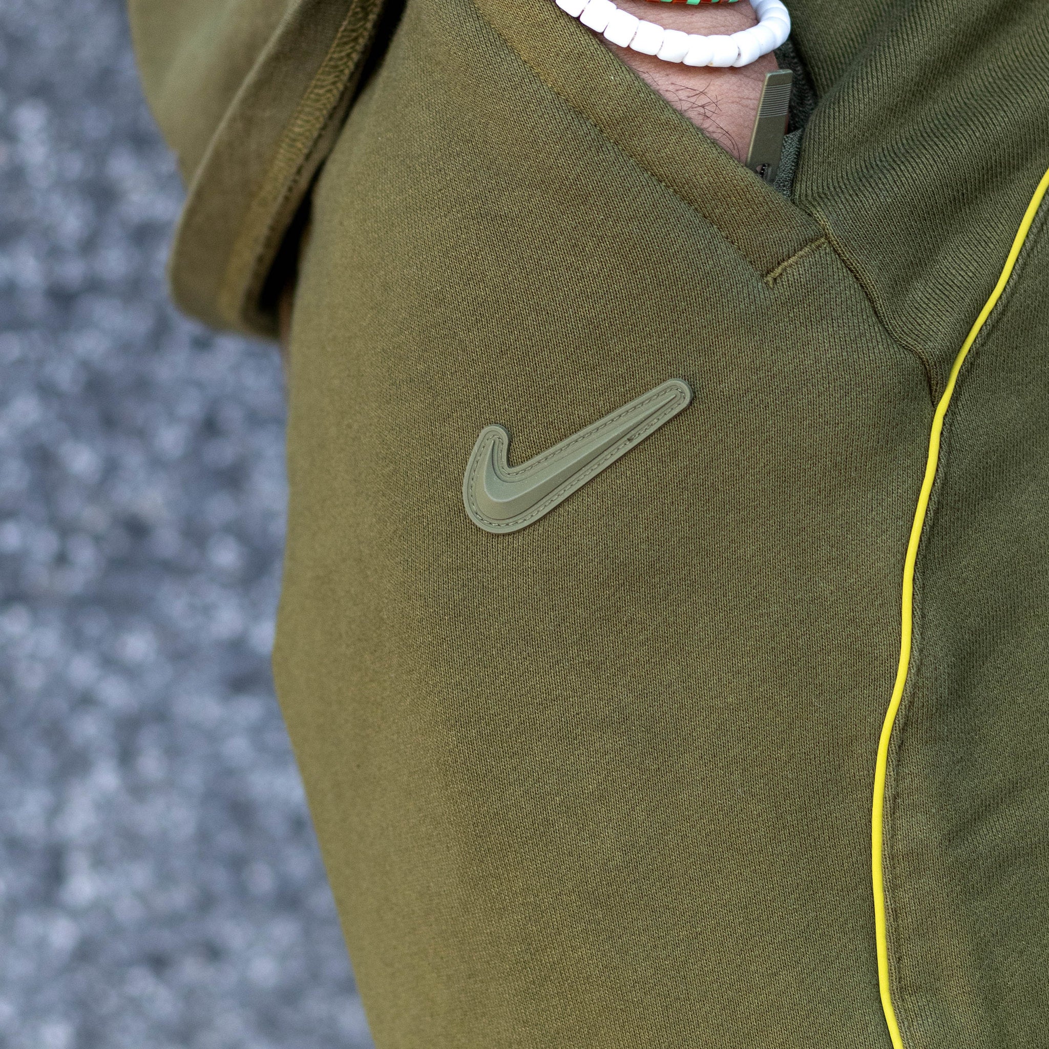 NIKE NOCTA PANTS FLEECE MOSS