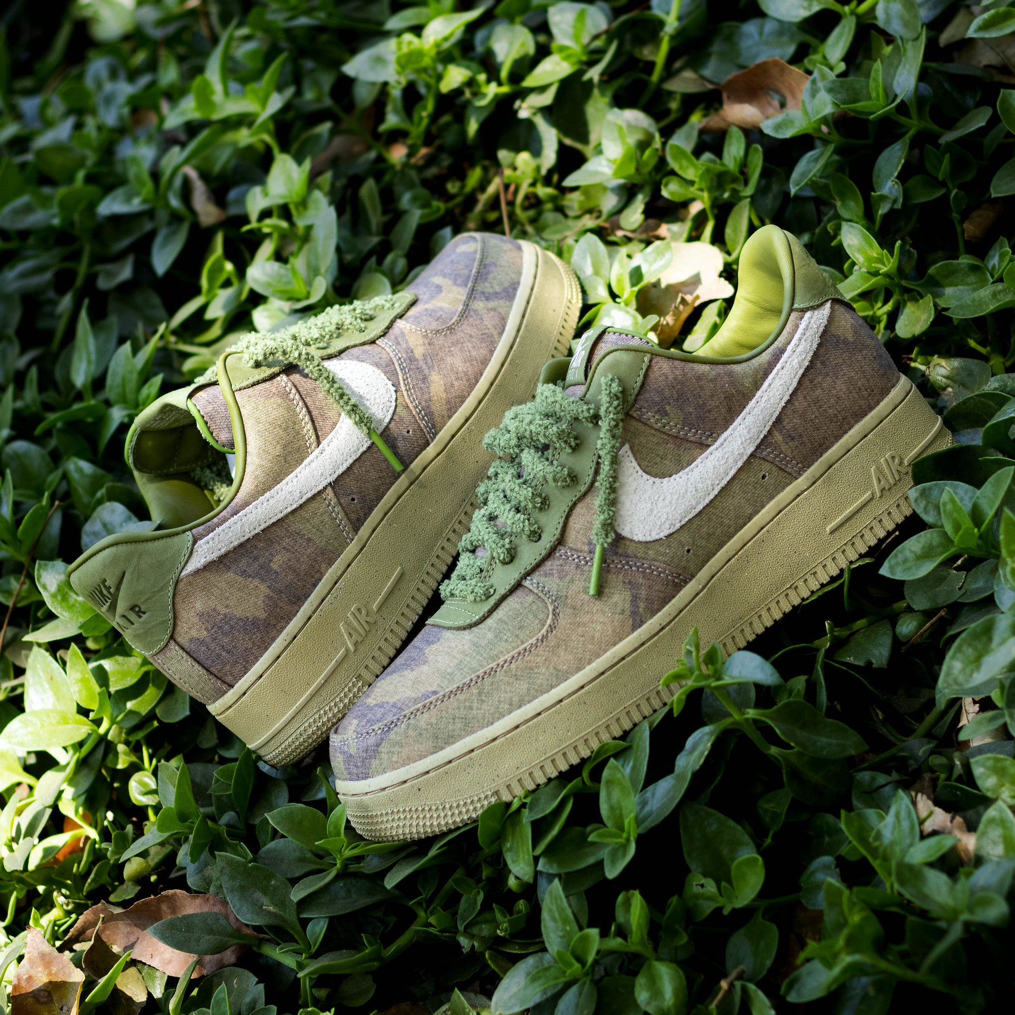 NIKE AIR FORCE ONE LOW ASPARAGUS