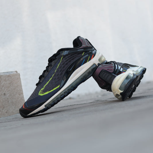 NIKE AIR MAX DELUX NAVY BLACK
