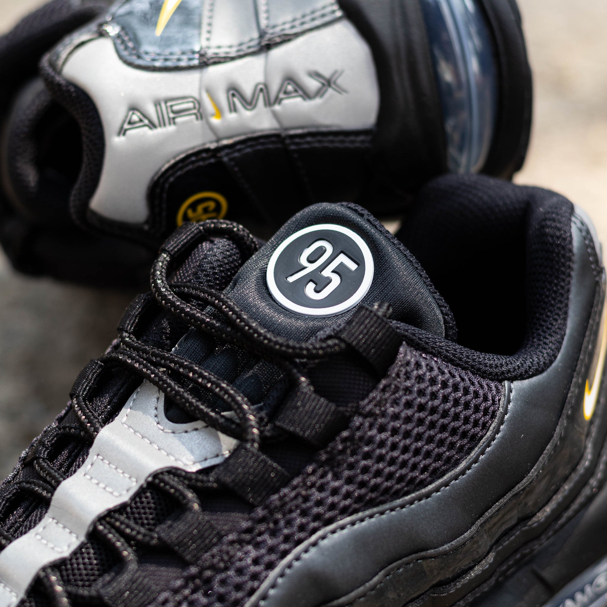 NIKE AIR MAX 95 BIG BUBBLE TOTAL 90 BLACK