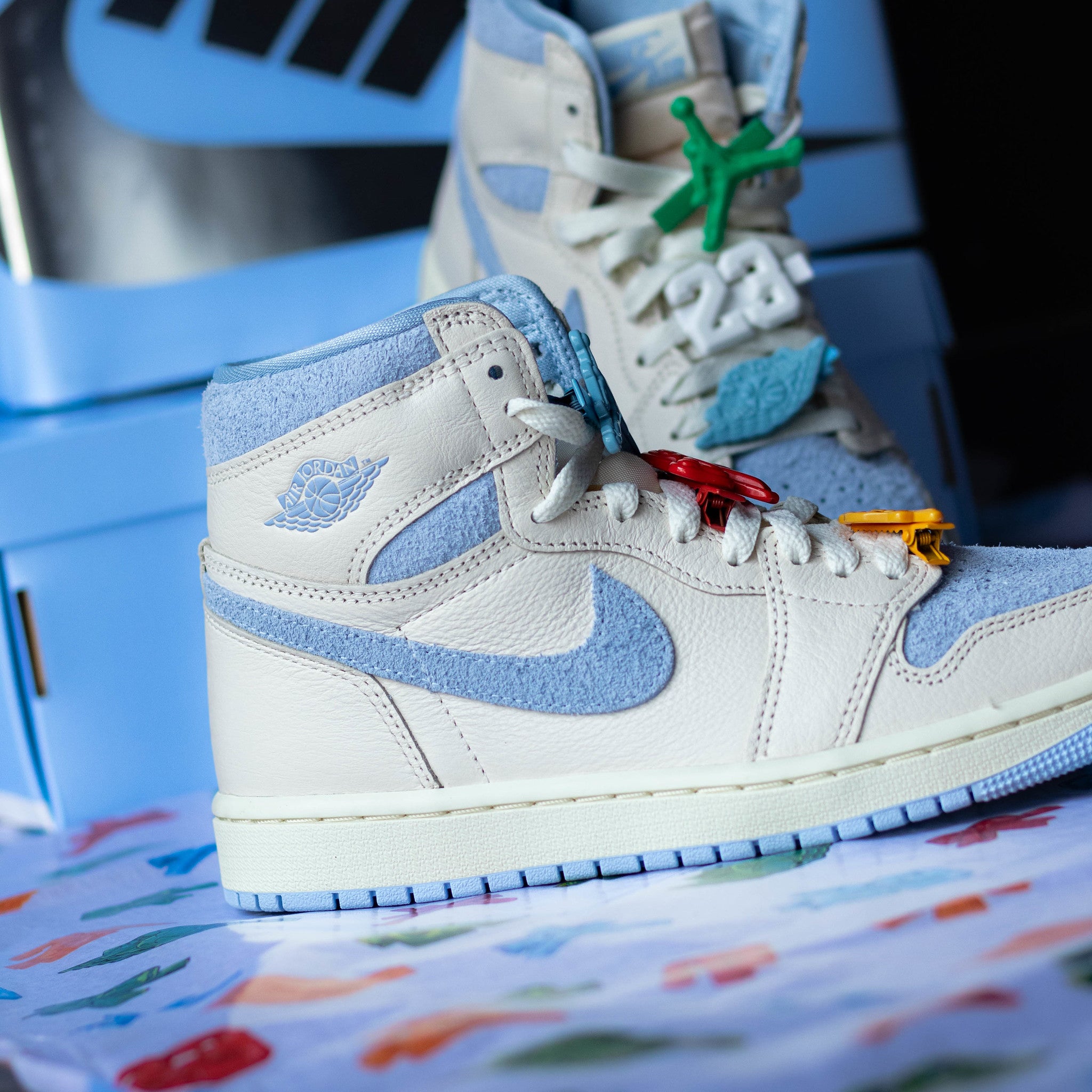 AIR JORDAN 1 HIGH PSYCHIC BLUE