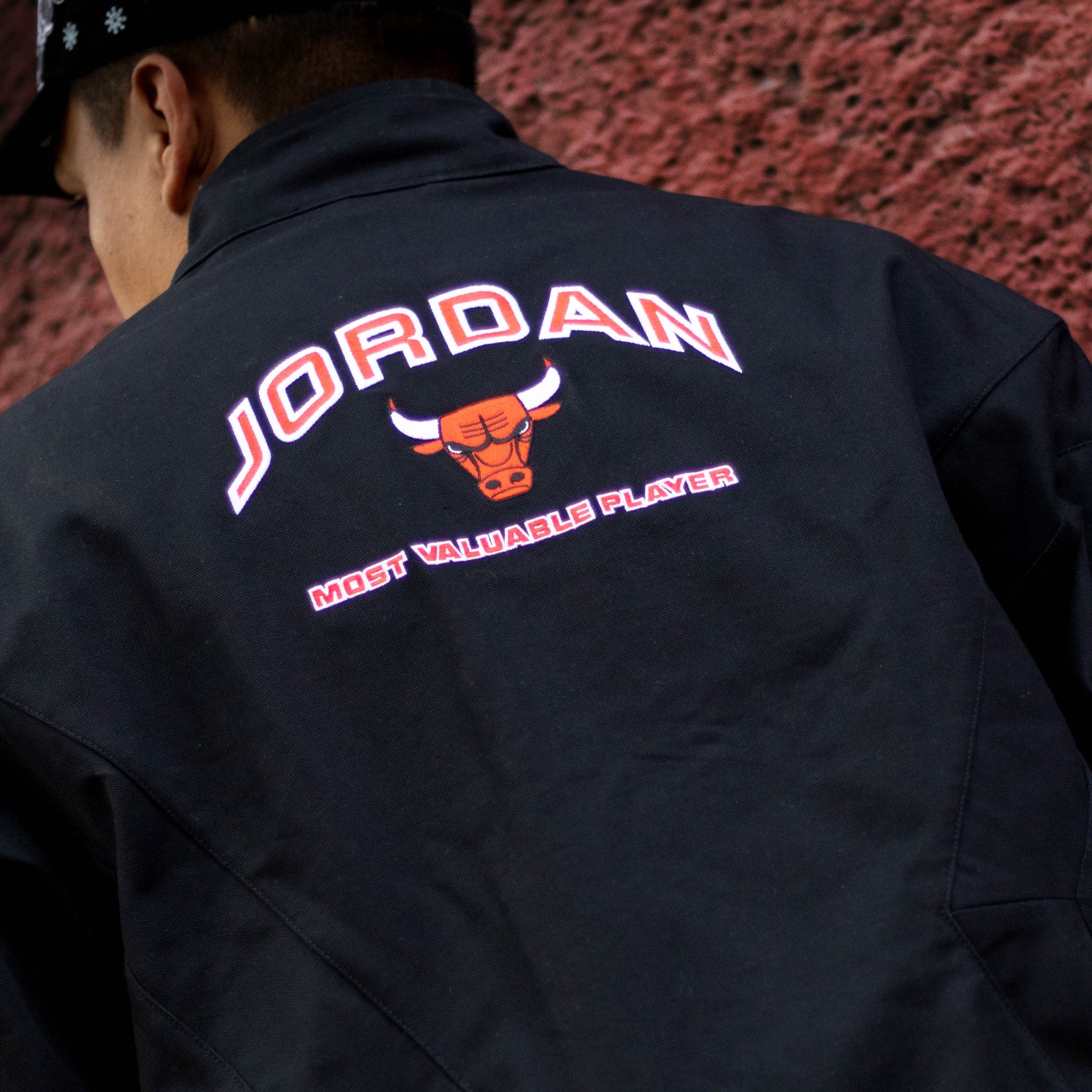 JORDAN JACKET BLACK CHICAGO BULLS