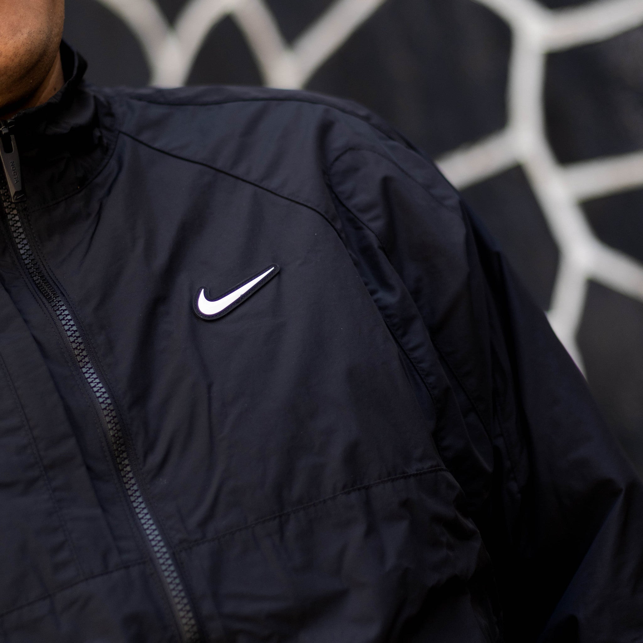 NIKE X NOCTA WOVEN TRACK JACKET BLACK