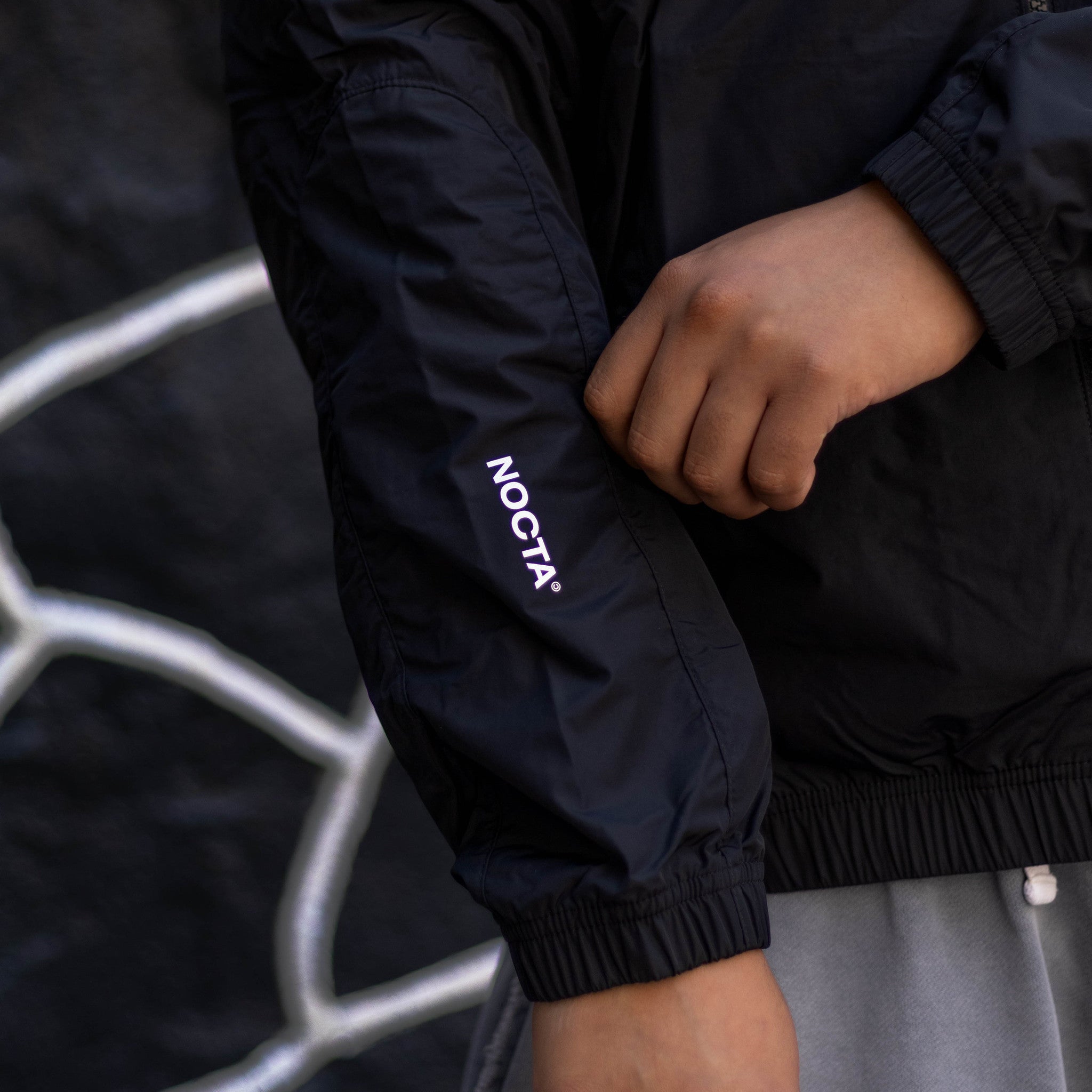 NIKE X NOCTA WOVEN TRACK JACKET BLACK