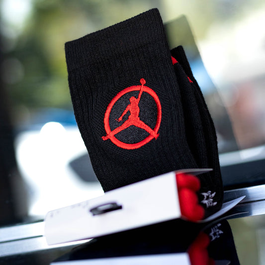 JORDAN SOCK LARGE FLIGHT CLUB BLACK