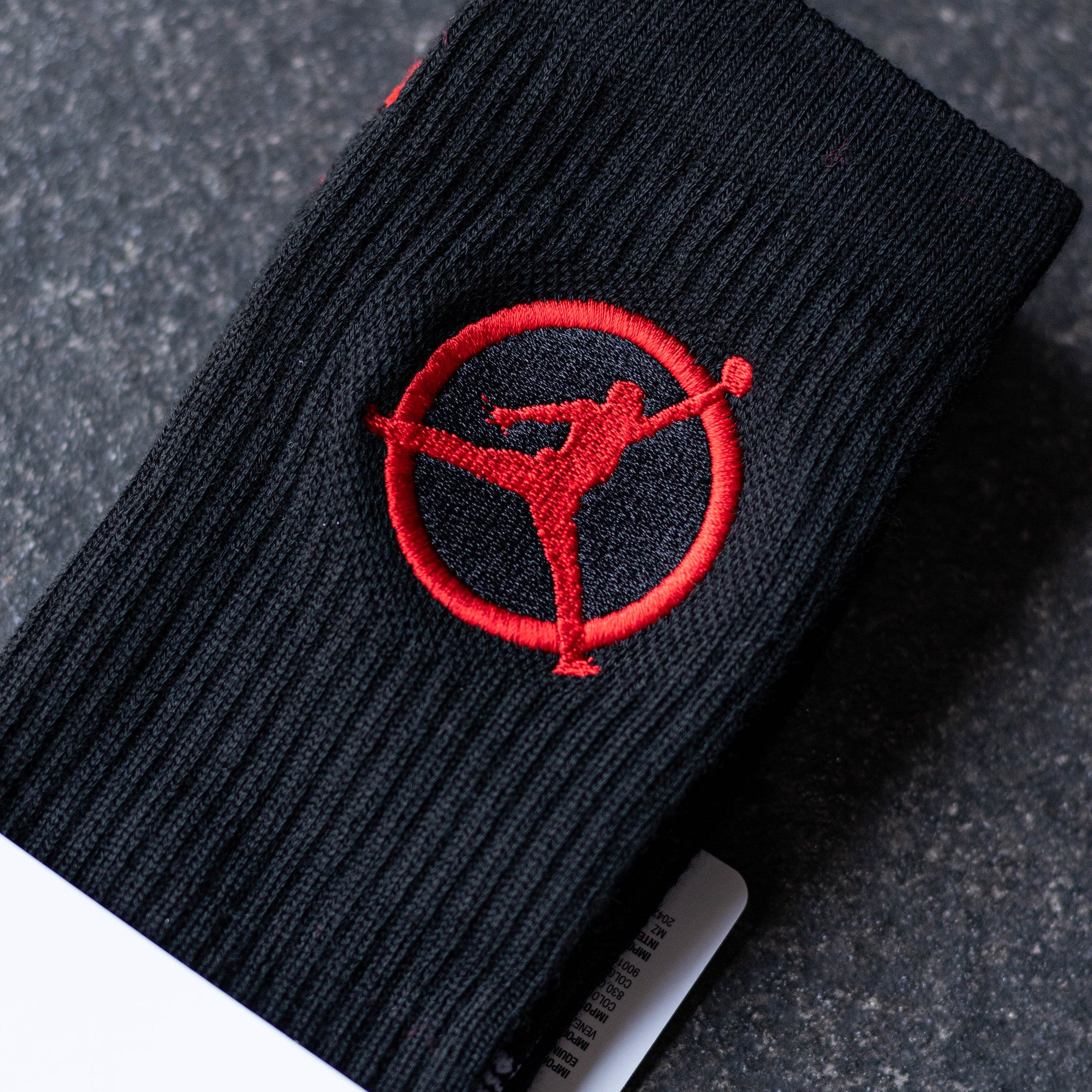 JORDAN SOCK LARGE FLIGHT CLUB BLACK