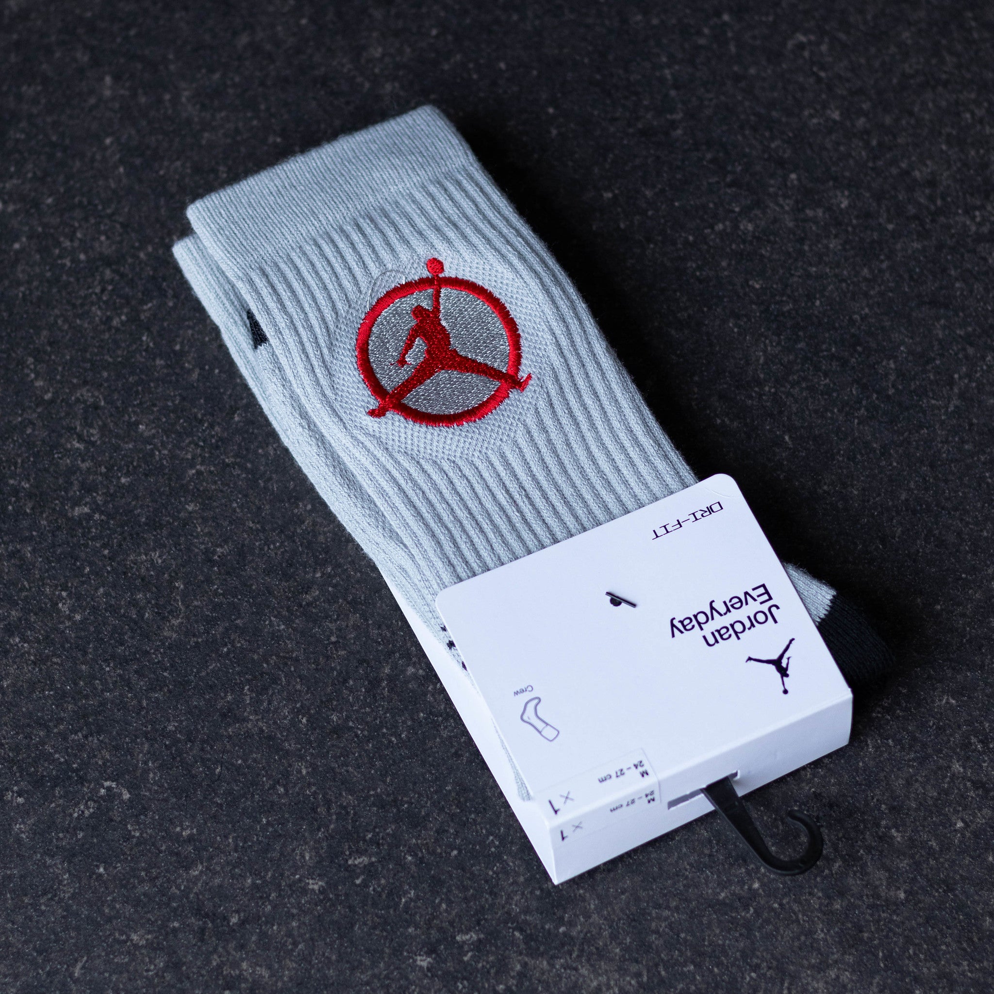 JORDAN SOCK LARGE FLIGHT CLUB GREY