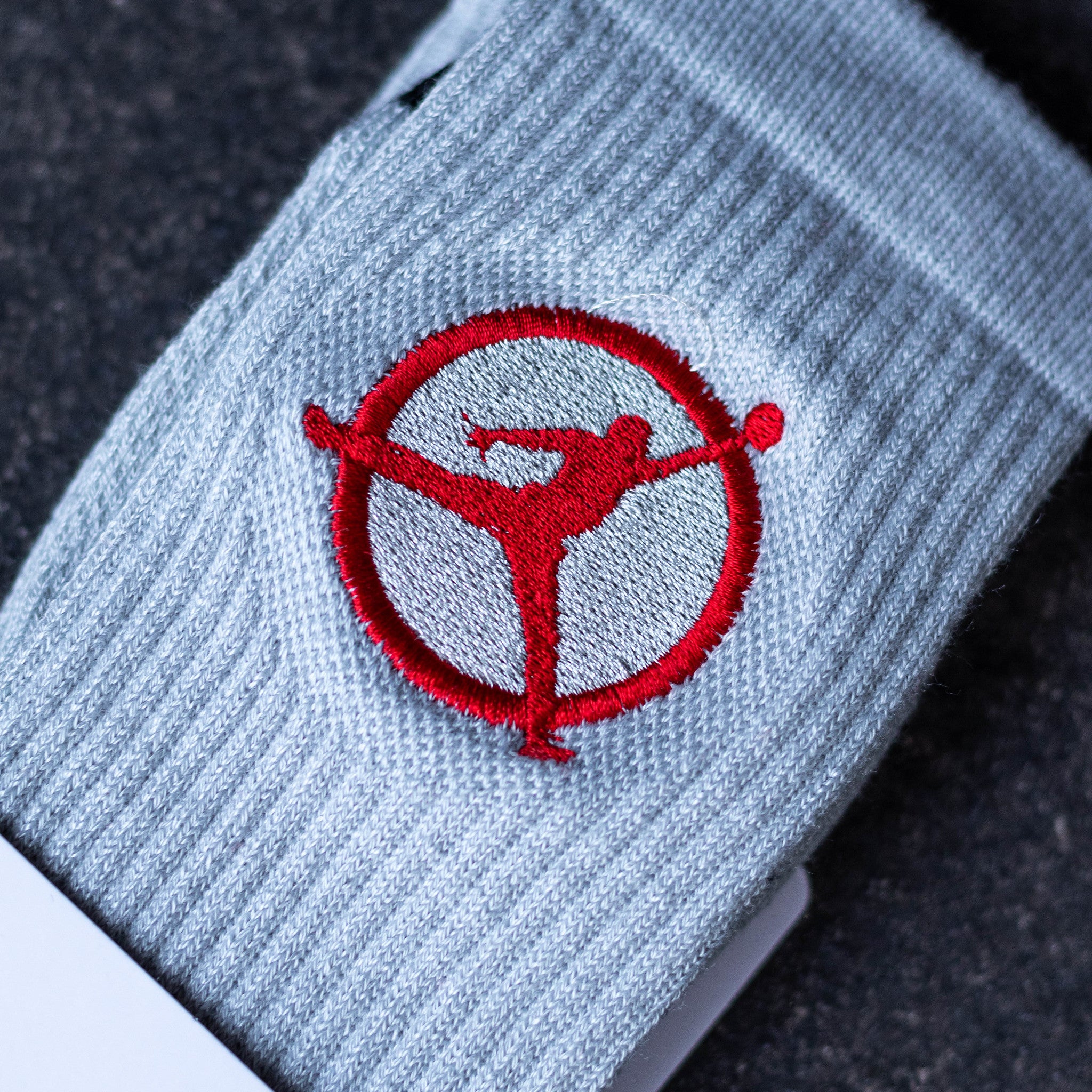 JORDAN SOCK LARGE FLIGHT CLUB GREY