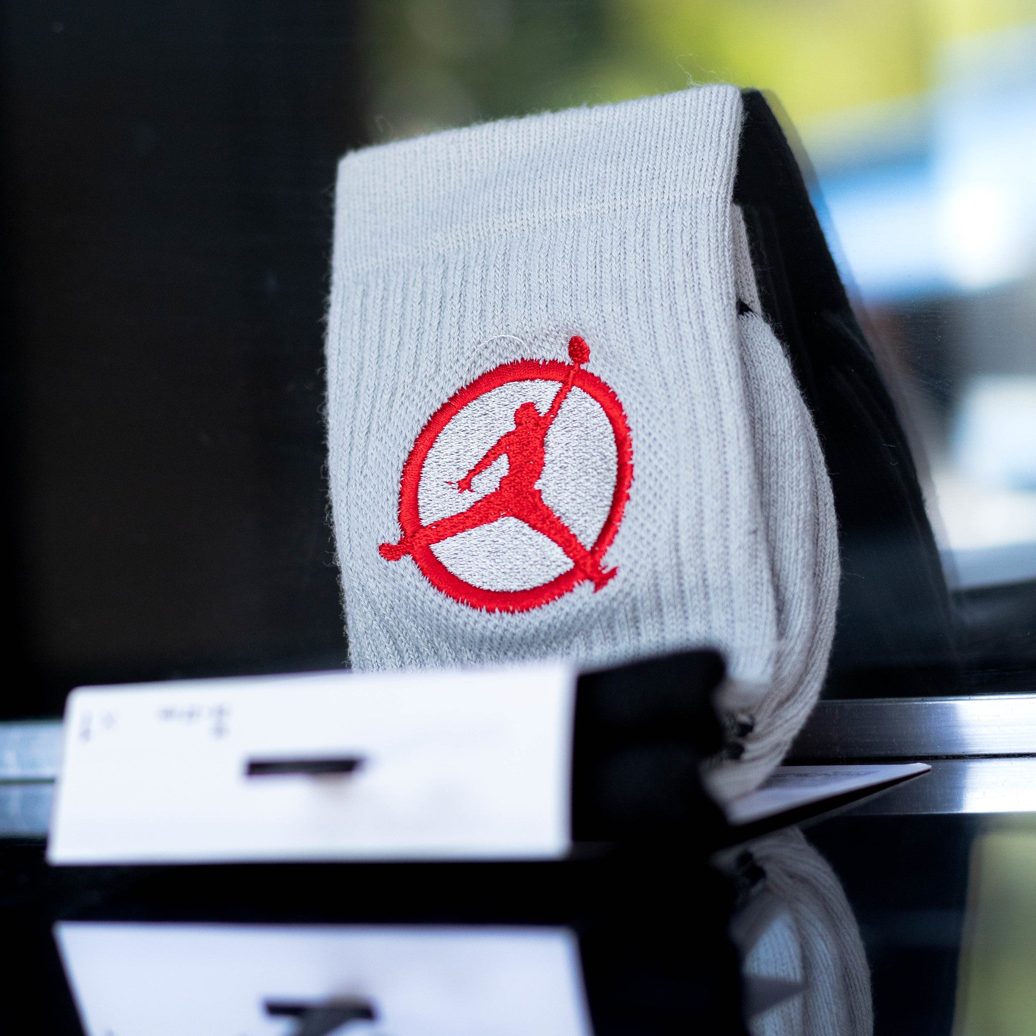 JORDAN SOCK LARGE FLIGHT CLUB GREY