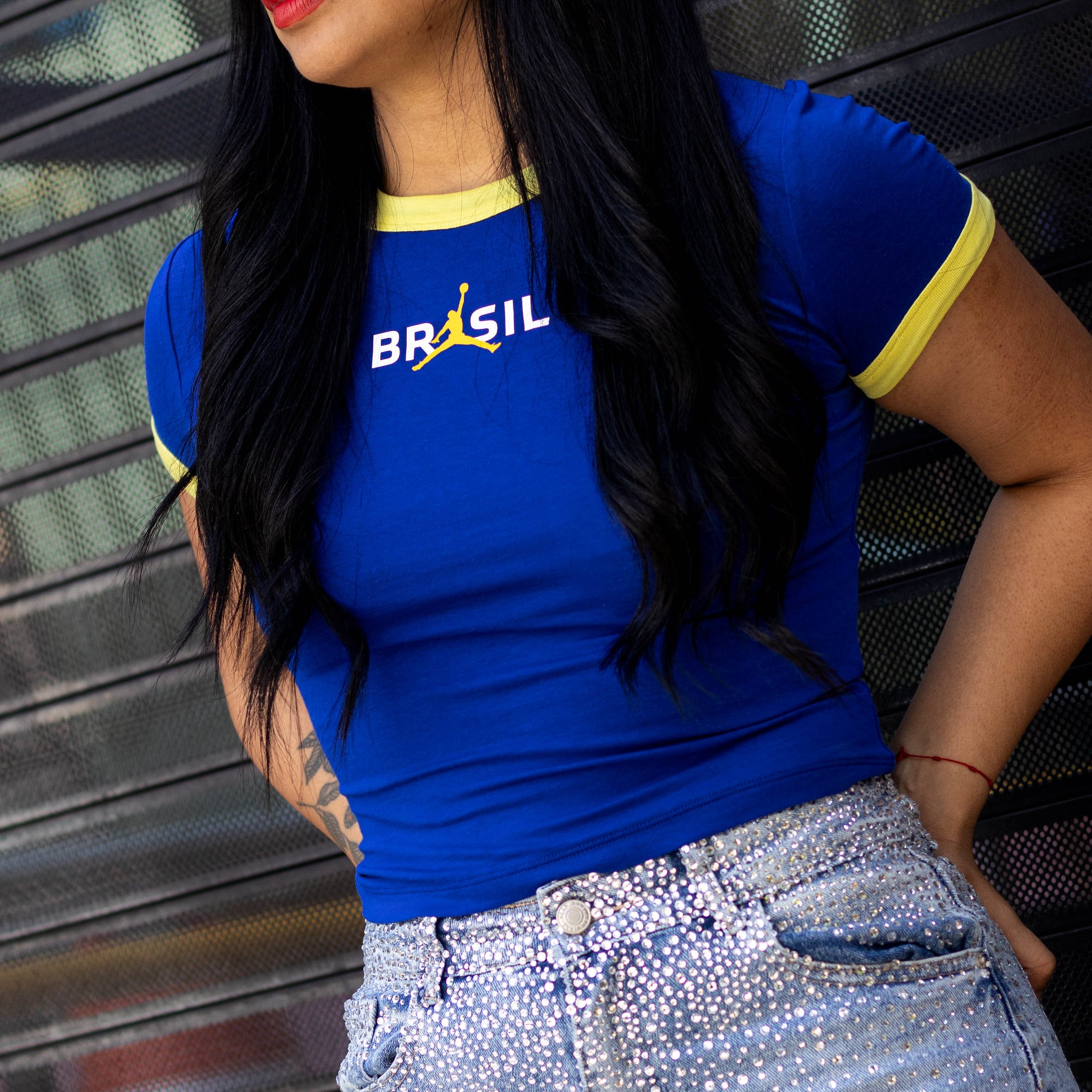 JORDAN TEE CREW BRASIL-W