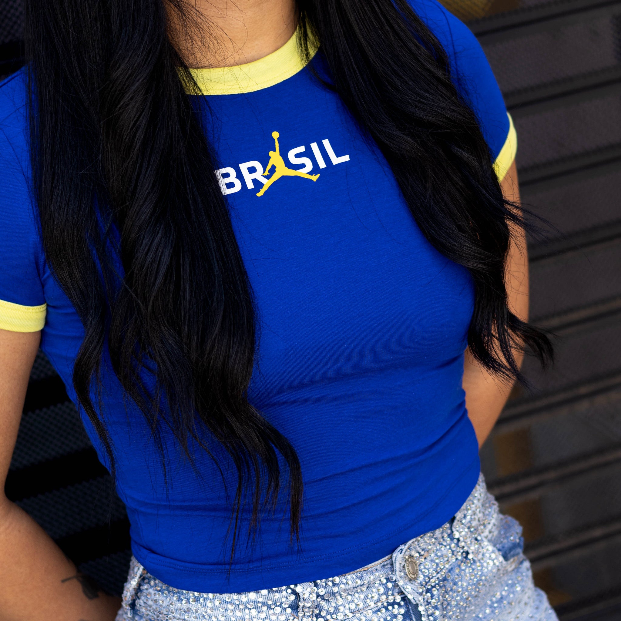 JORDAN TEE CREW BRASIL-W