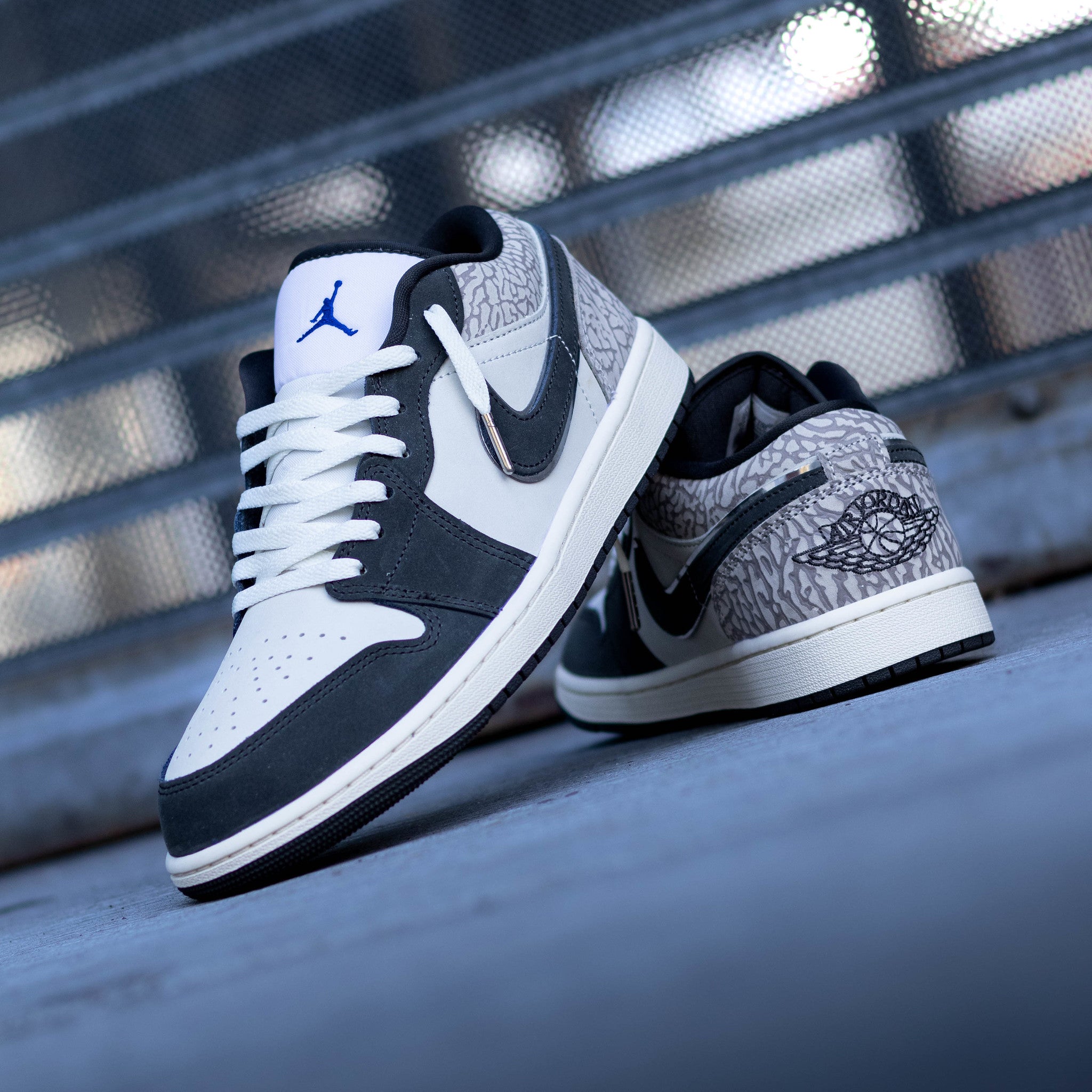 AIR JORDAN 1 LOW DEEP PEWTER