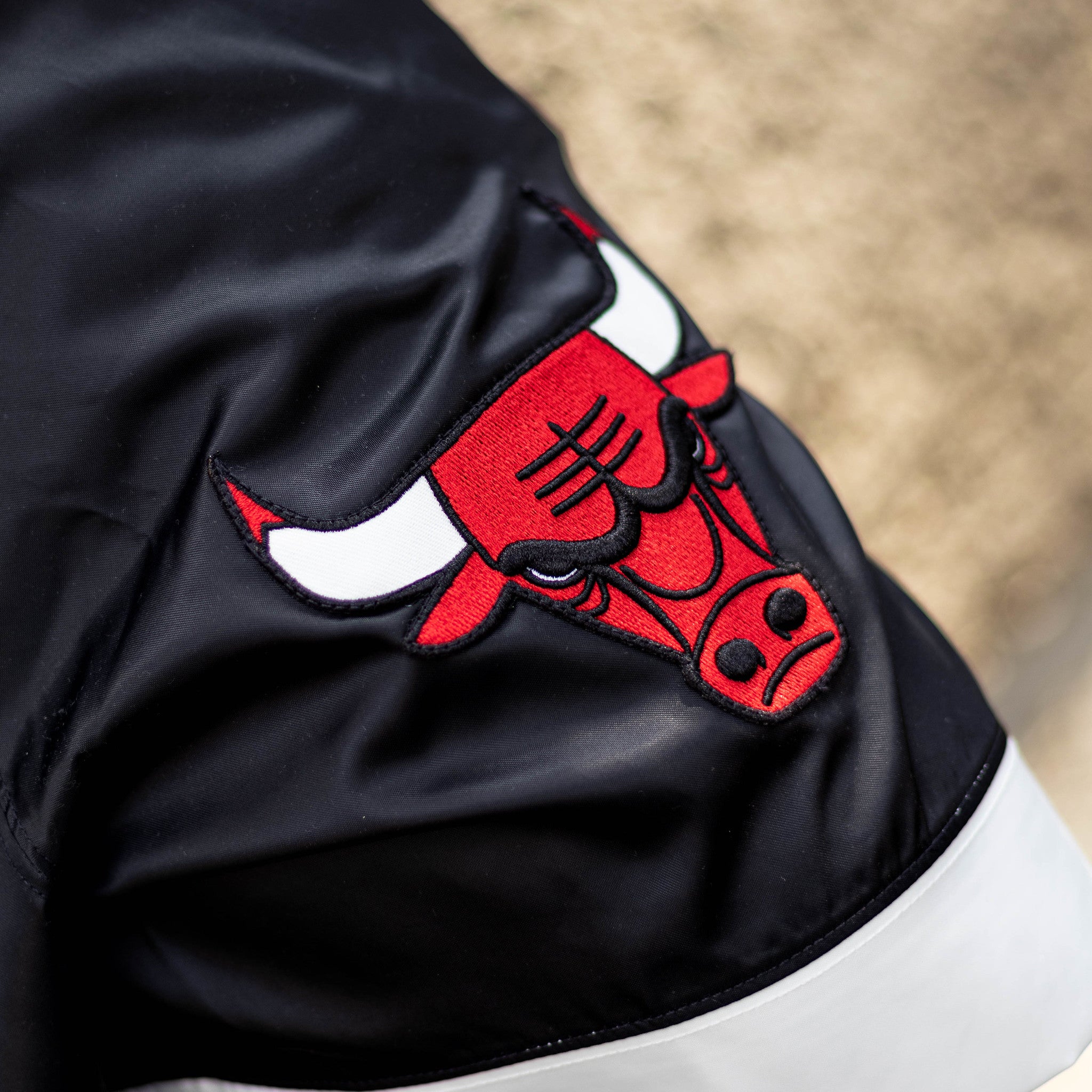 JORDAN MUAY THAI SHORTS CHICAGO BULLS BLACK
